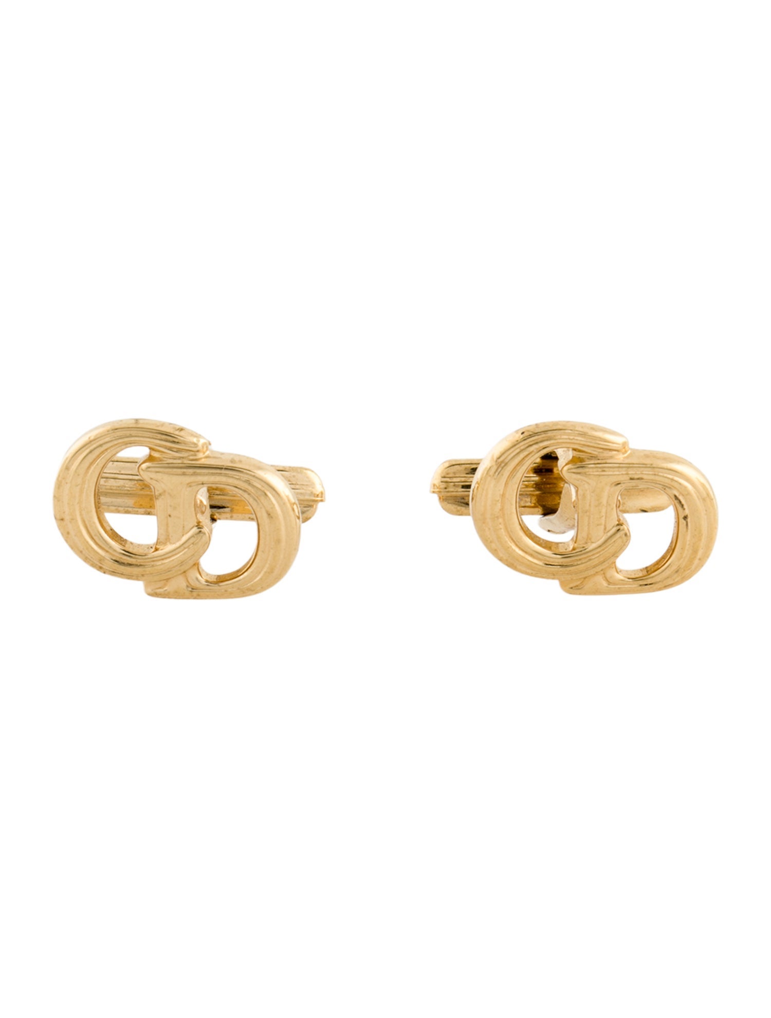 Christian Dior Vintage CD Cufflinks