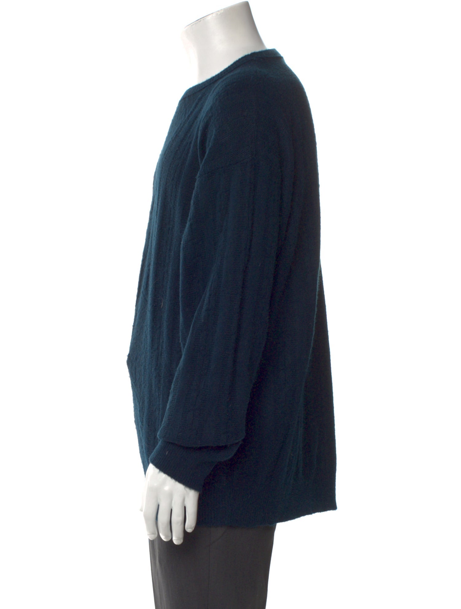 Christian Dior Virgin Wool Crew Neck Pullover