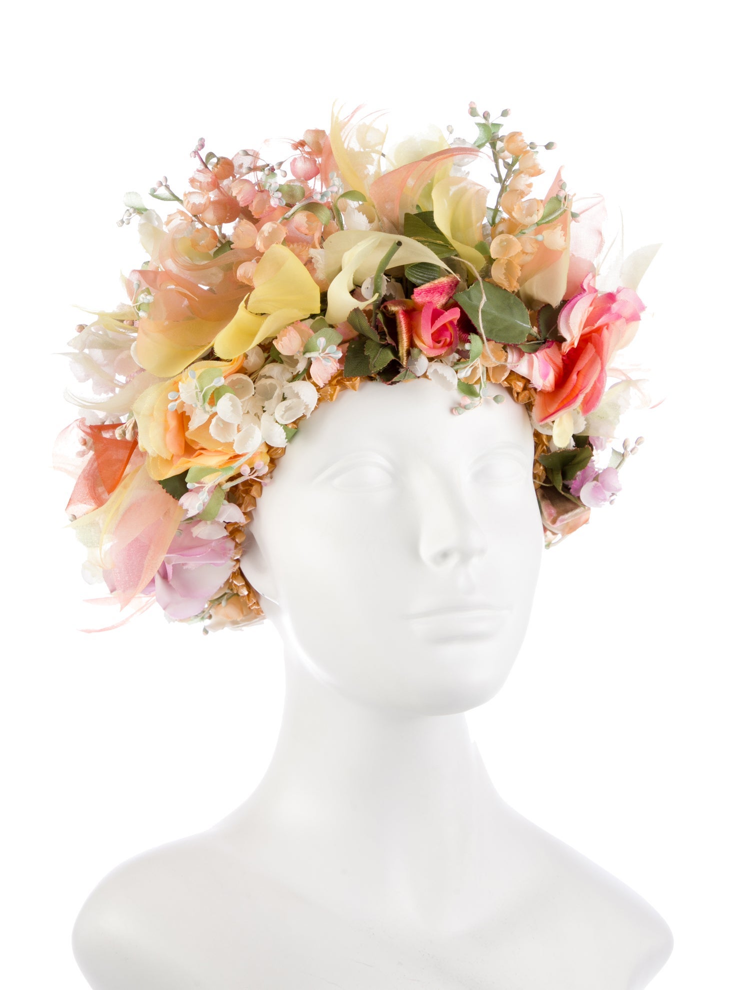 Christian Dior Floral Hat