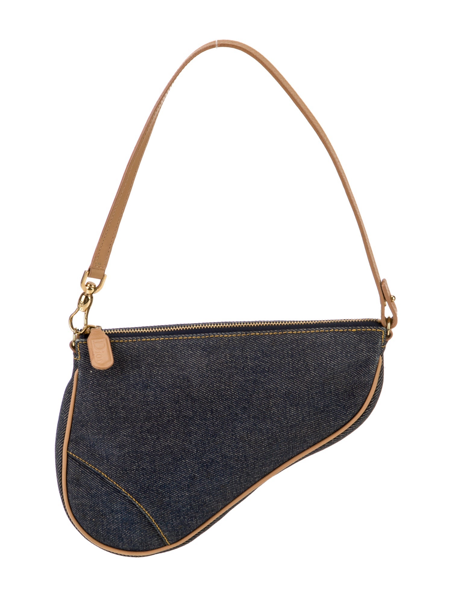 Christian Dior Denim Saddle Vintage