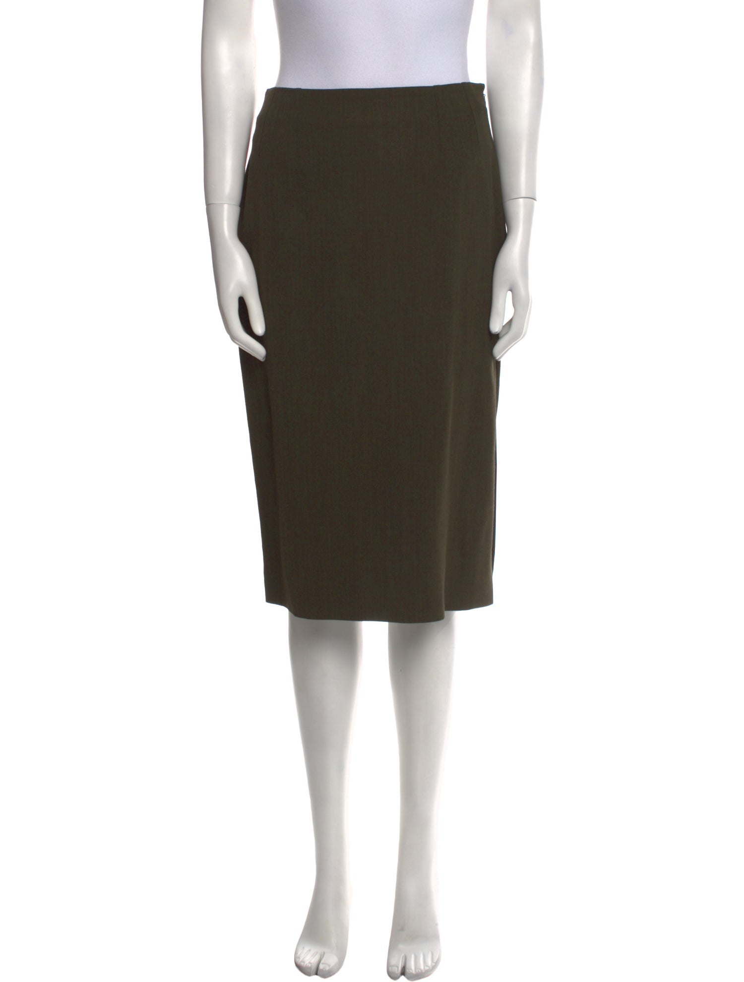 Christian Dior Wool Knee-Length Skirt