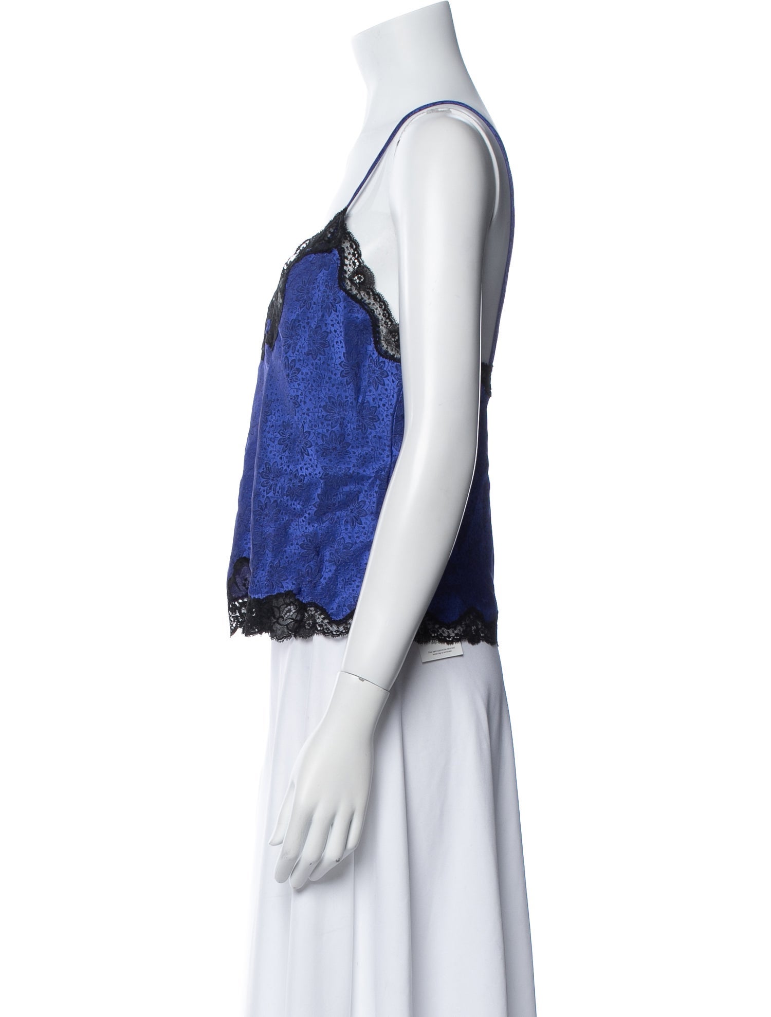 Christian Dior Lace Trim Embellishment Pajamas