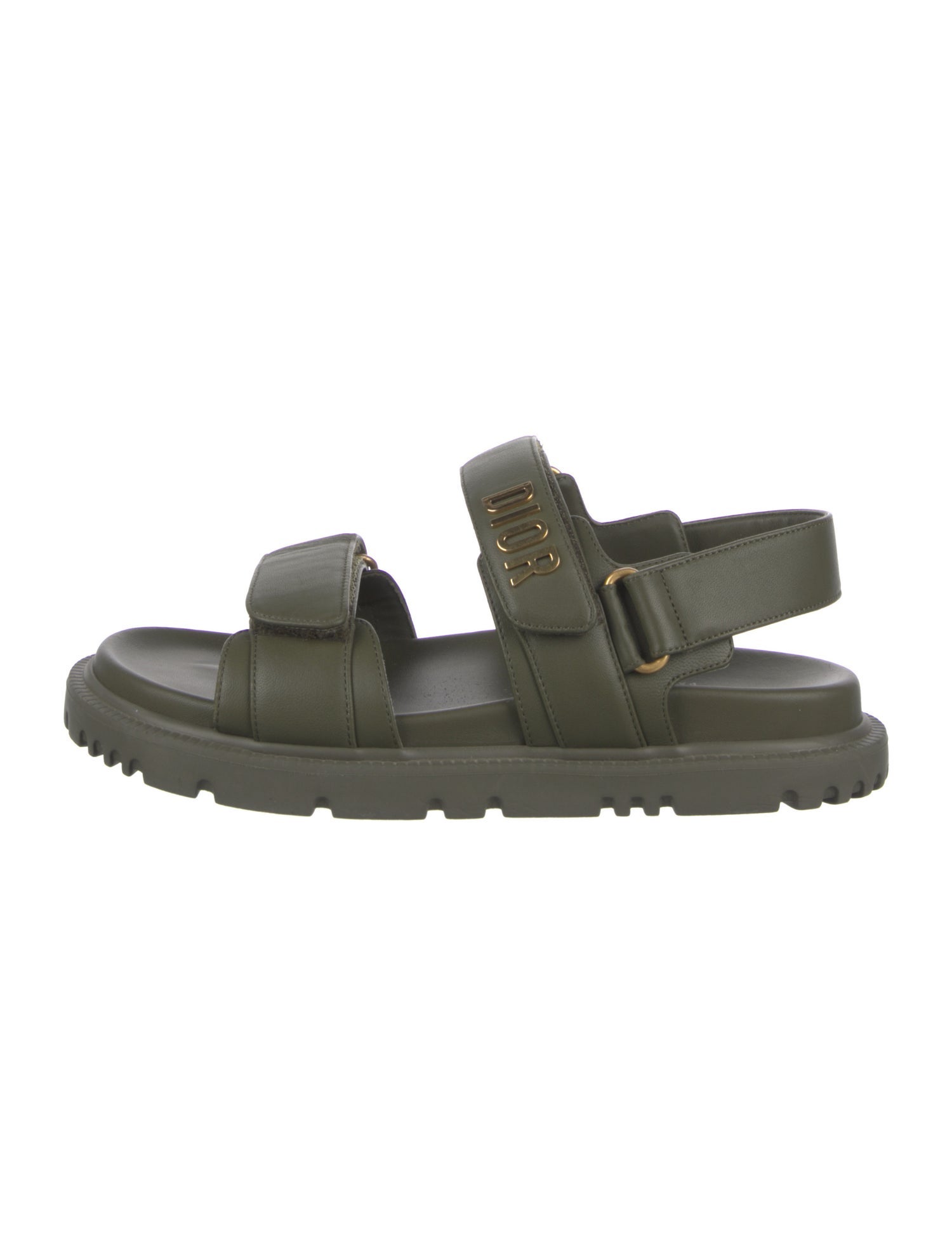 Christian Dior Leather Slingback Sandals