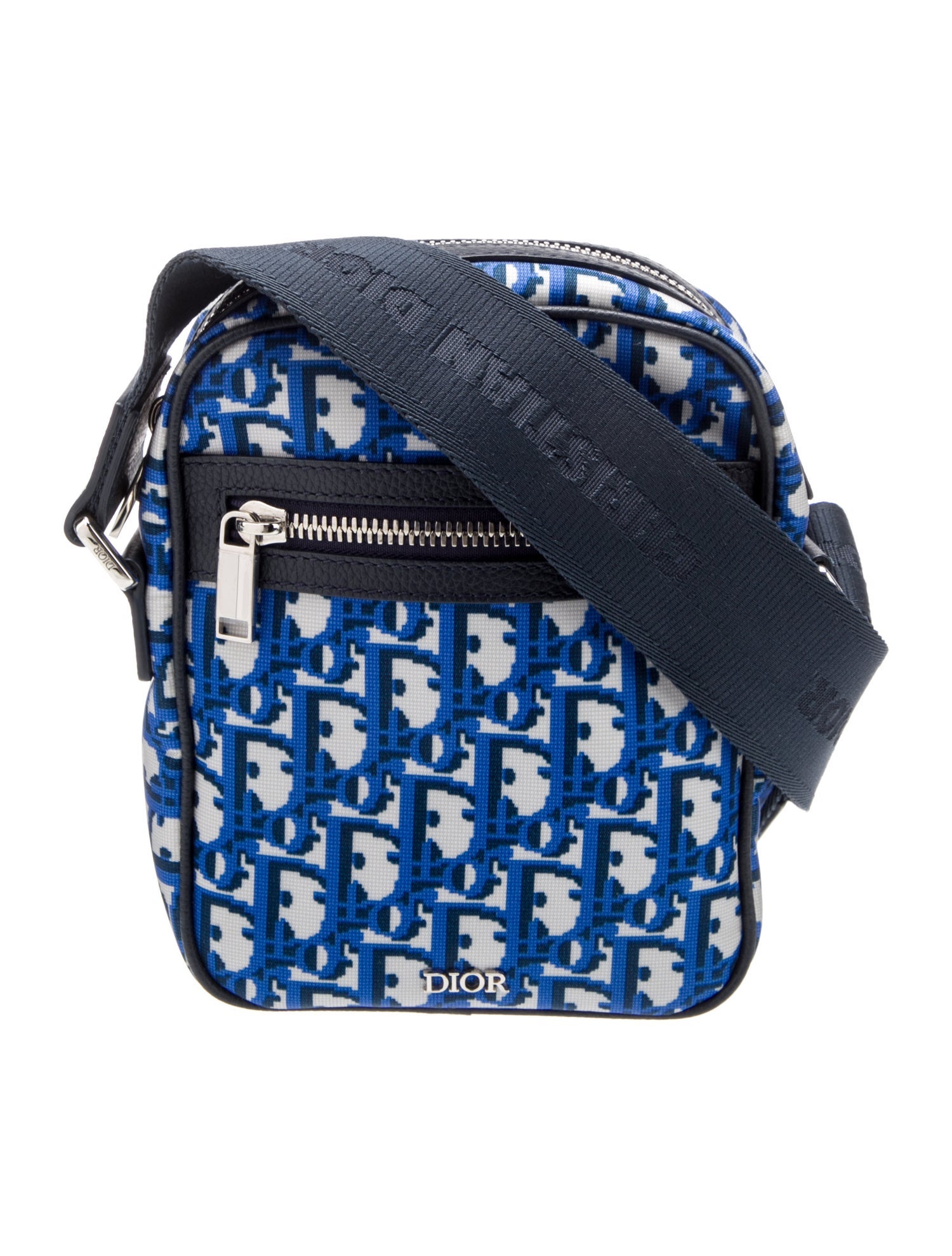 Christian Dior Oblique Jacquard Messenger Bag