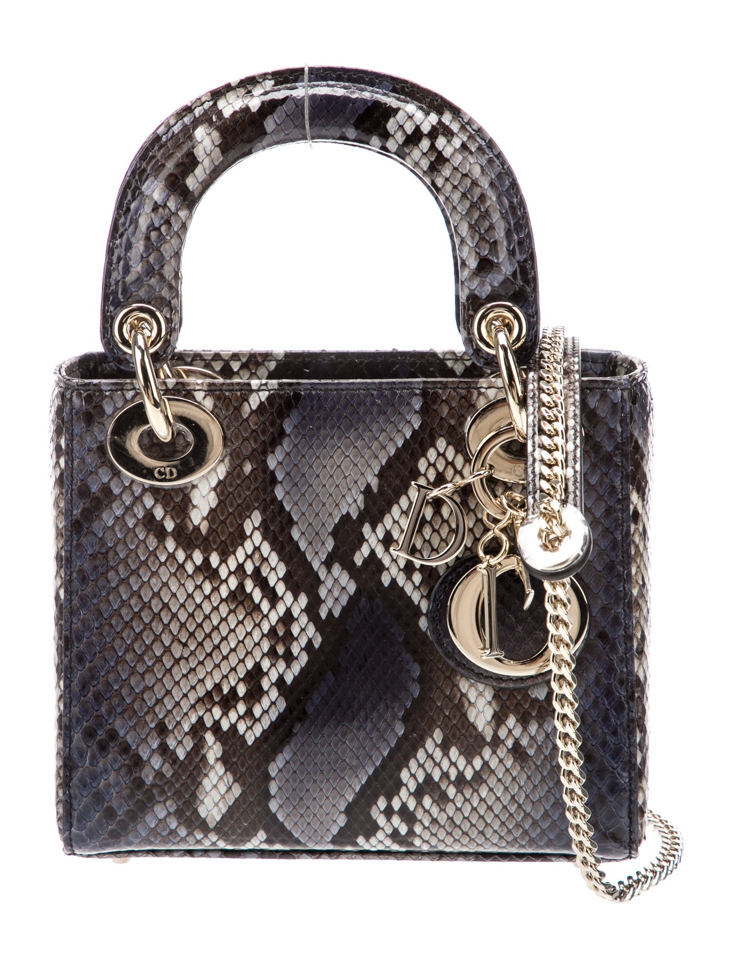 Christian Dior Python Lady Dior Small 2022
