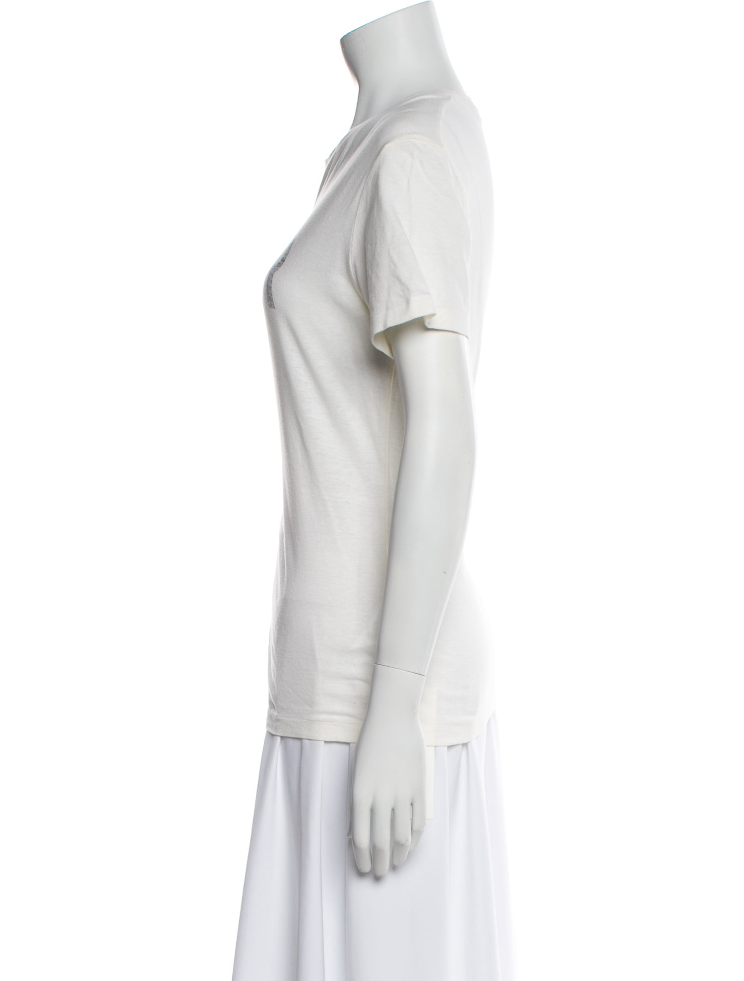 Christian Dior Graphic Print Crew Neck T-Shirt