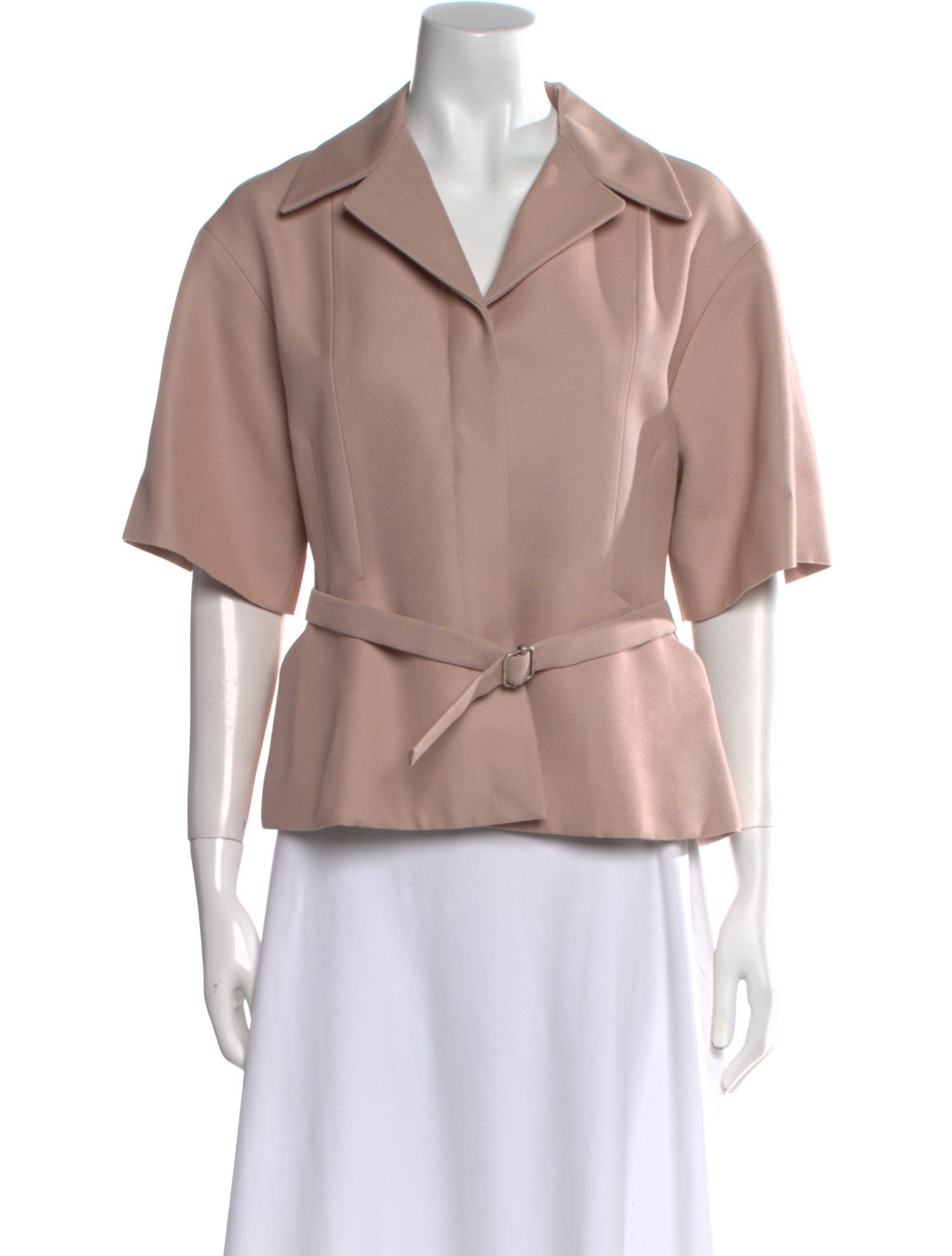 Christian Dior Silk V-Neck Polo