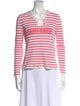 Christian Dior Linen Striped Sweater