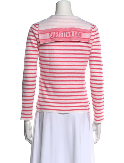 Christian Dior Linen Striped Sweater