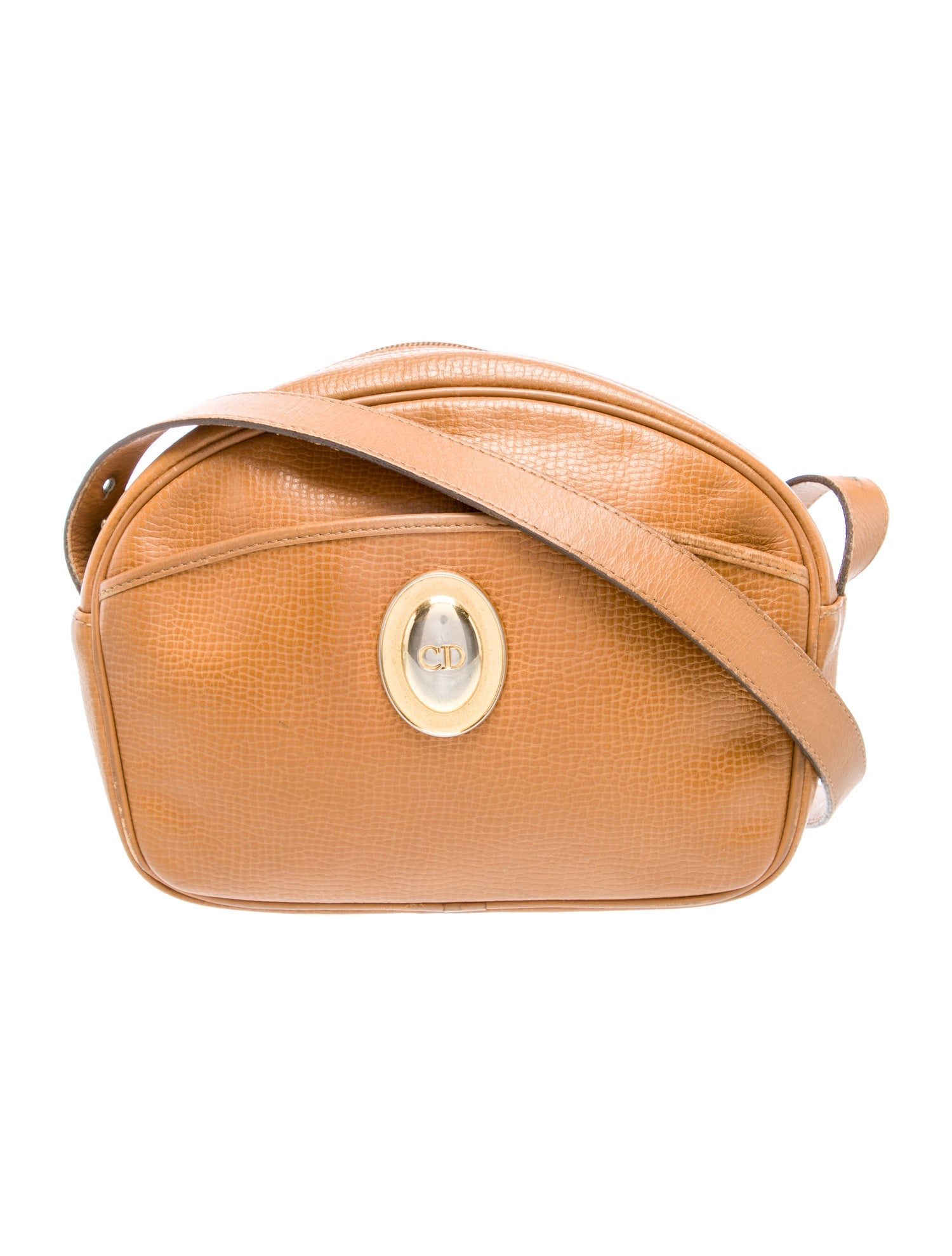 Christian Dior Leather Crossbody Bag Vintage