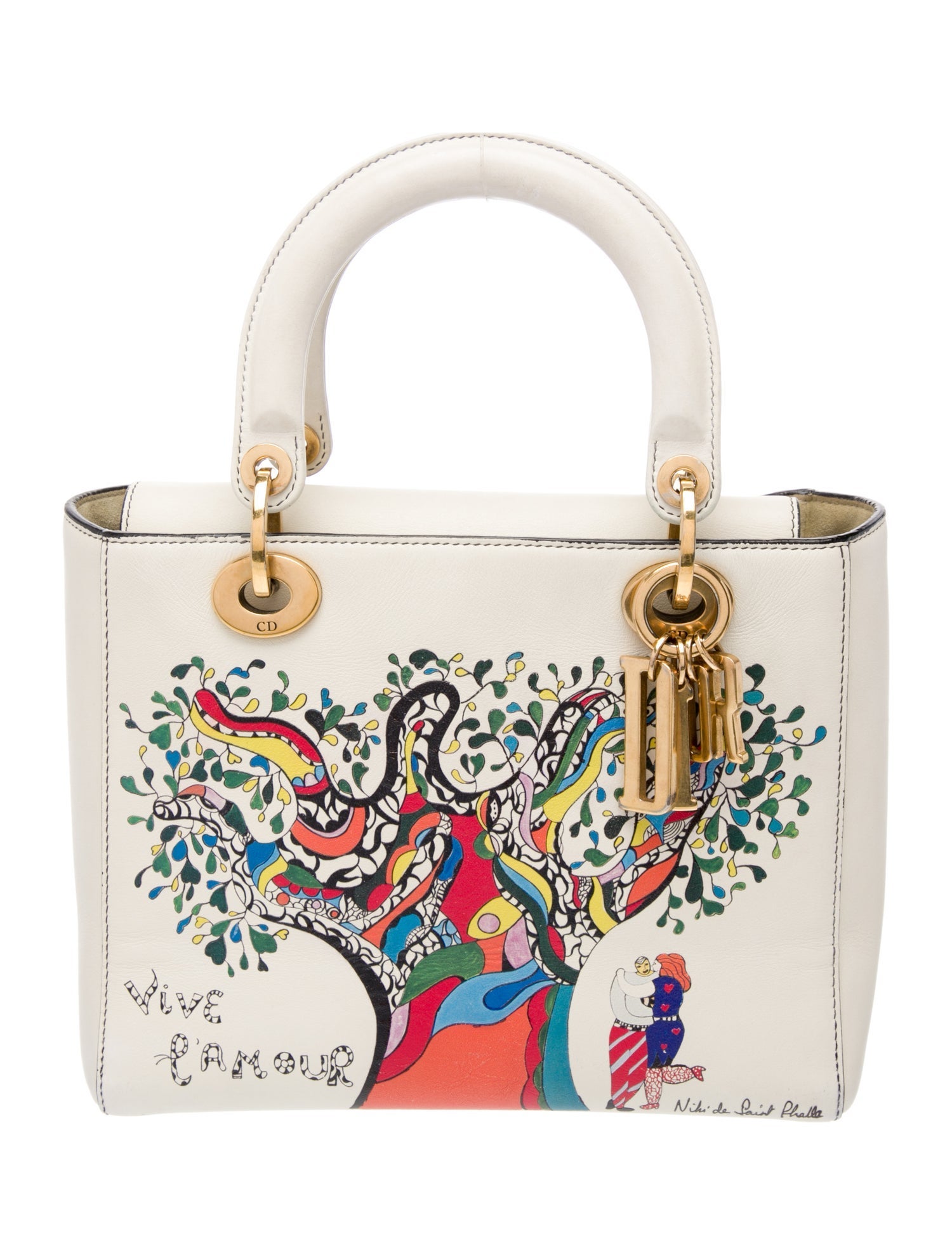 Christian Dior Leather Lady Dior Small