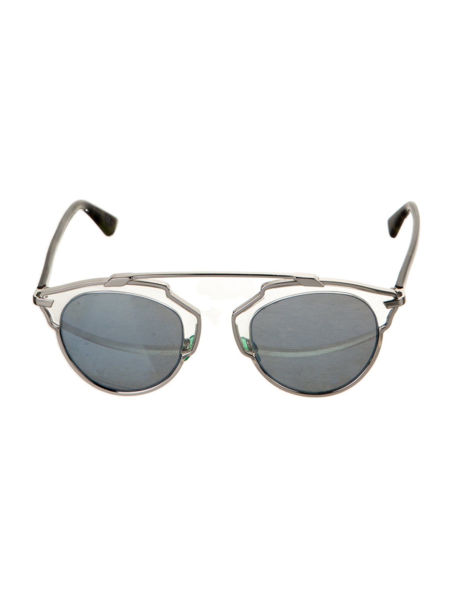 Christian Dior Aviator Mirrored Sunglasses
