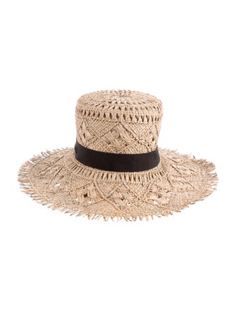 Christian Dior Cruise 2024 Straw Fedora