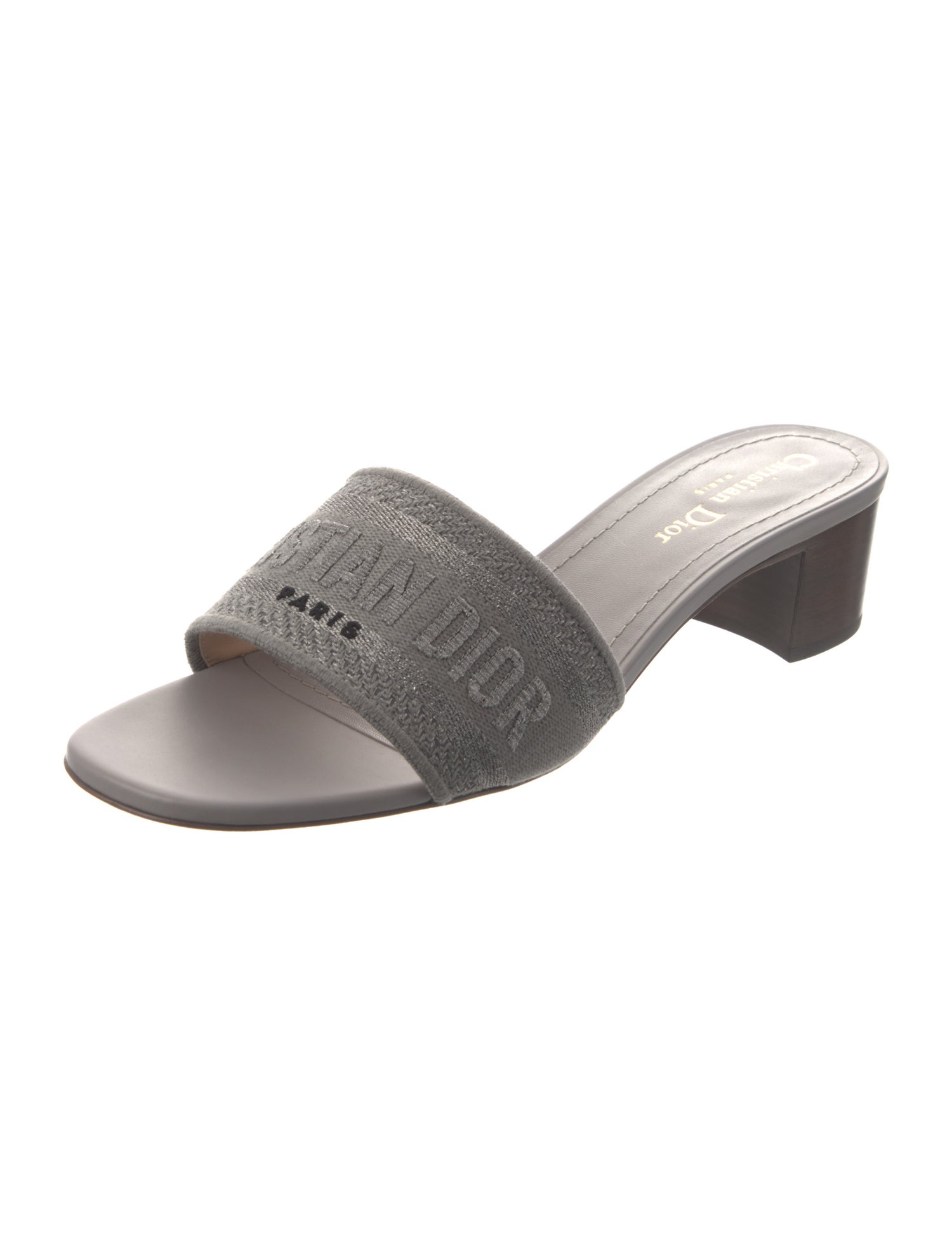 Christian Dior Canvas Slides