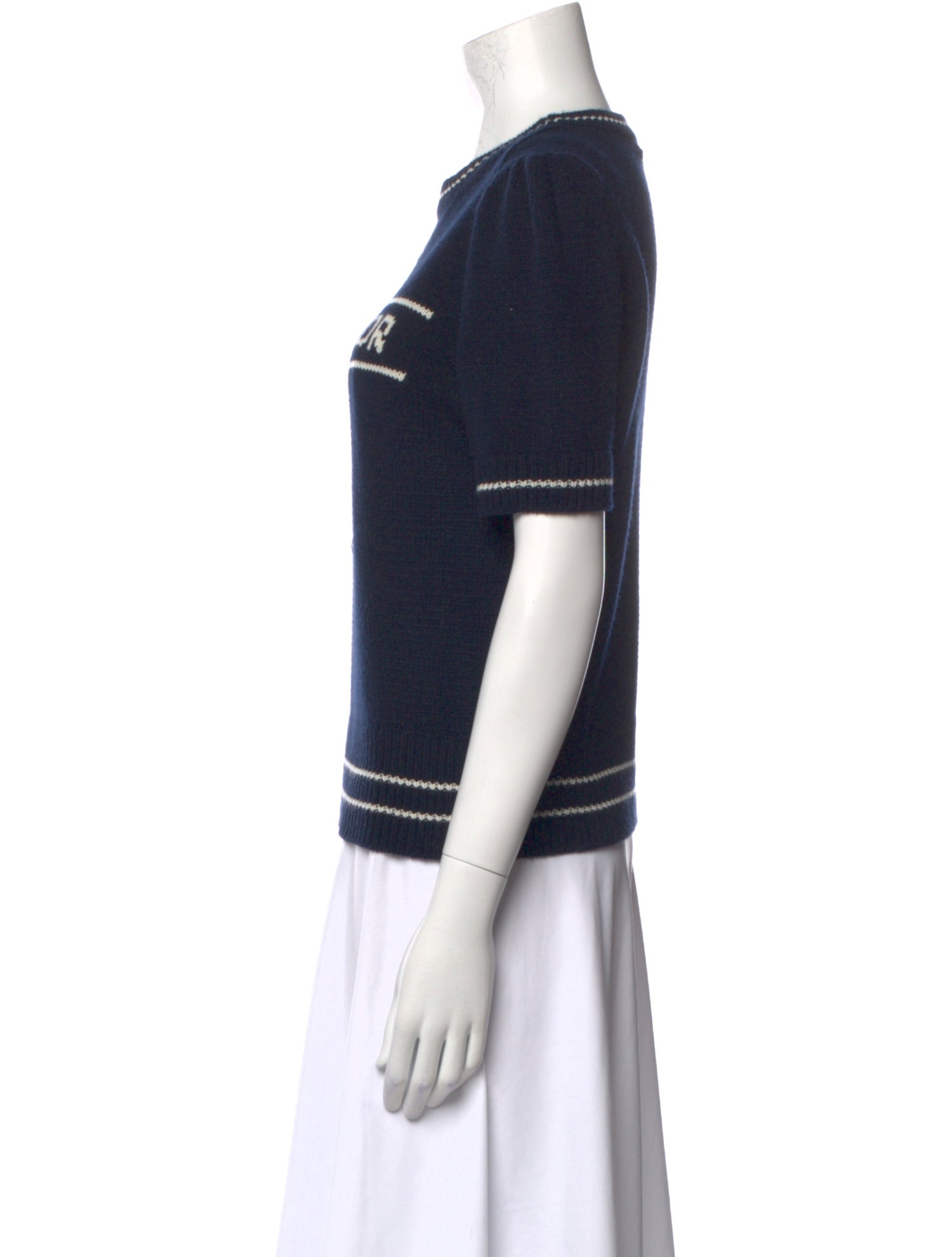 Christian Dior Wool Graphic Print Sweatshirt