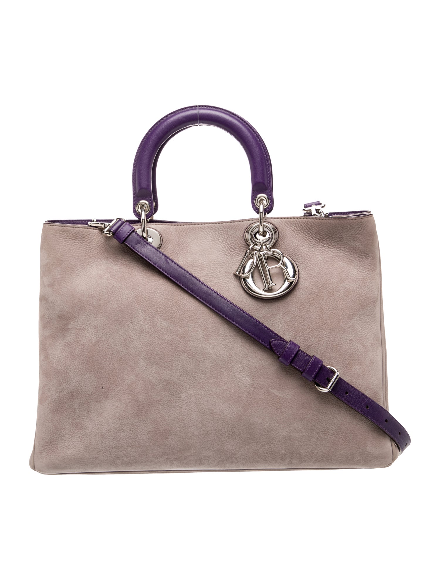 Christian Dior Leather Diorissimo Medium