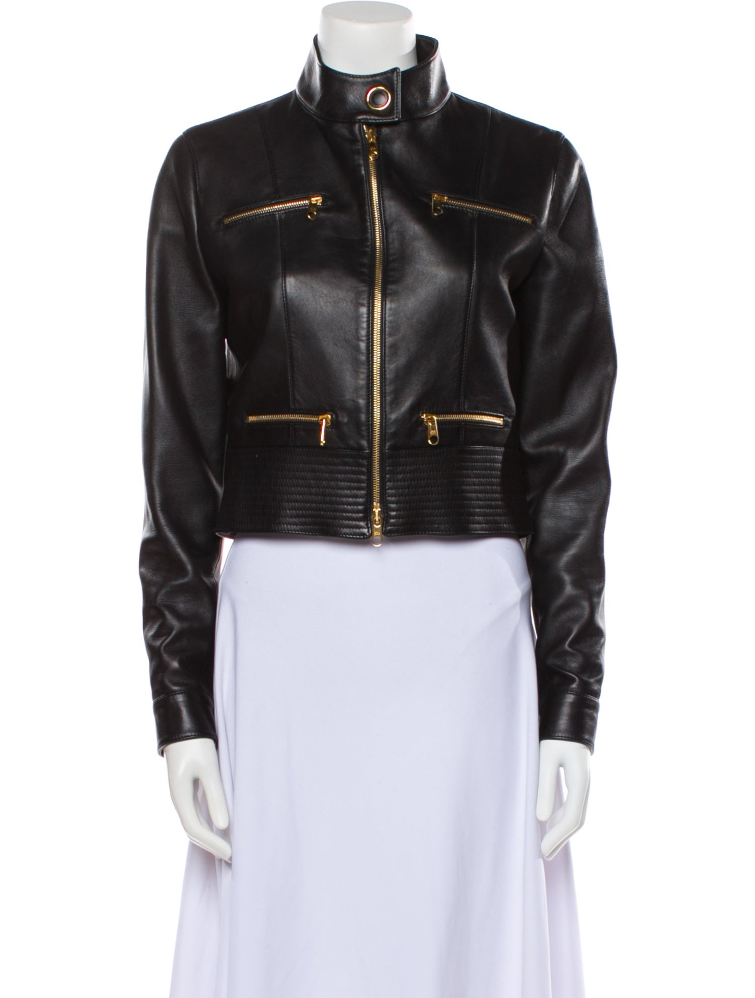 Christian Dior Lamb Leather Biker Jacket