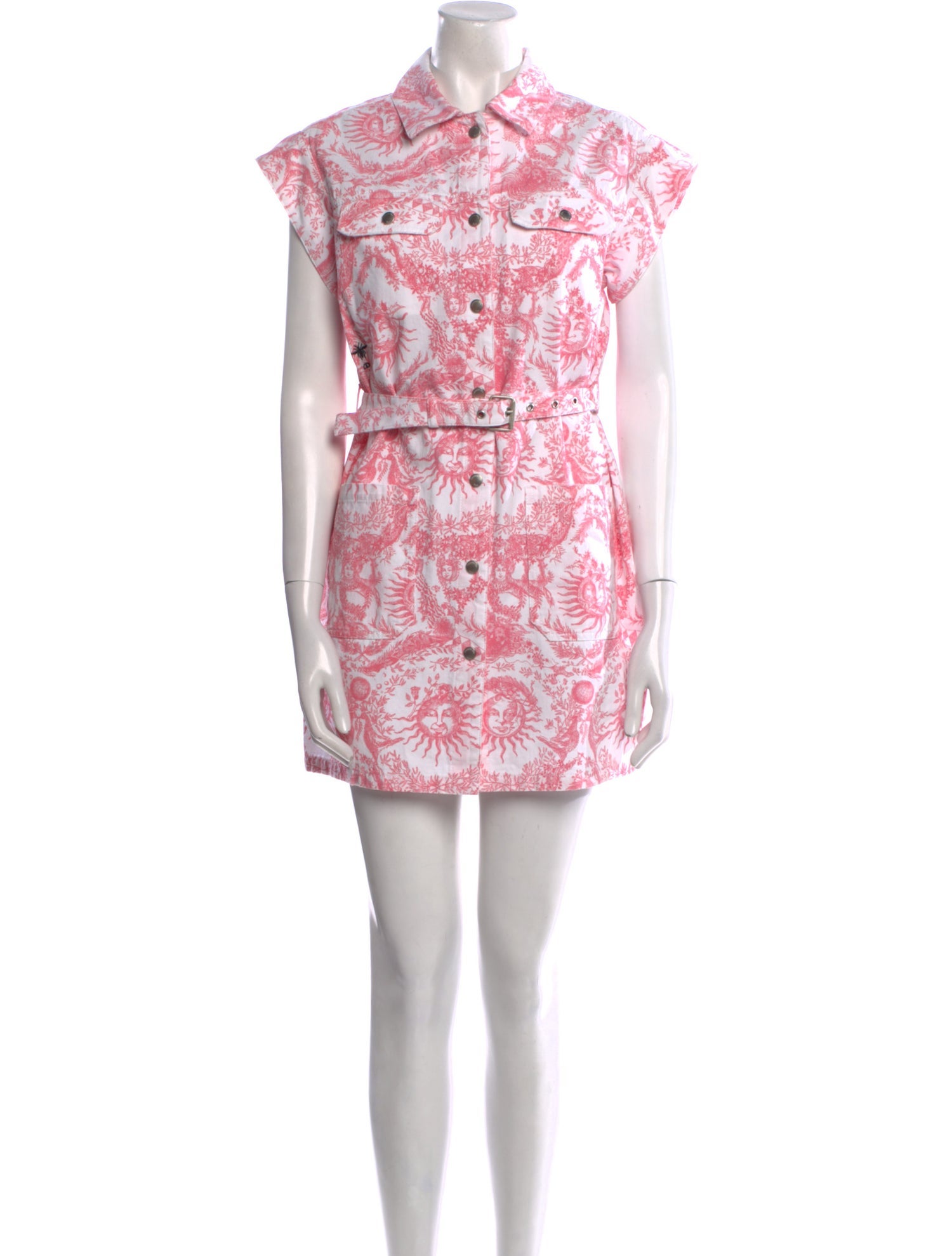 Printed Mini Dress