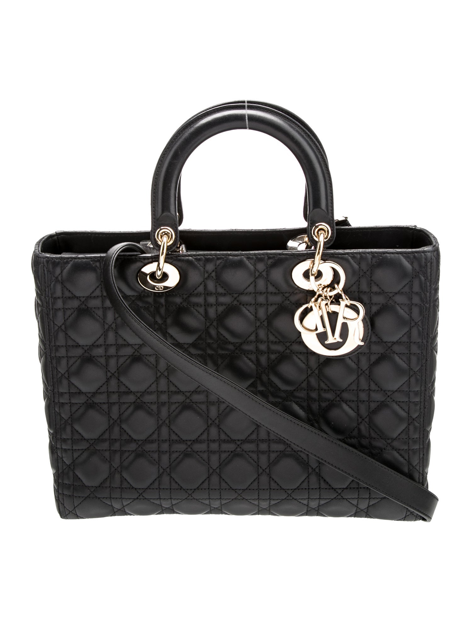 Christian Dior Cannage Lady Dior Large