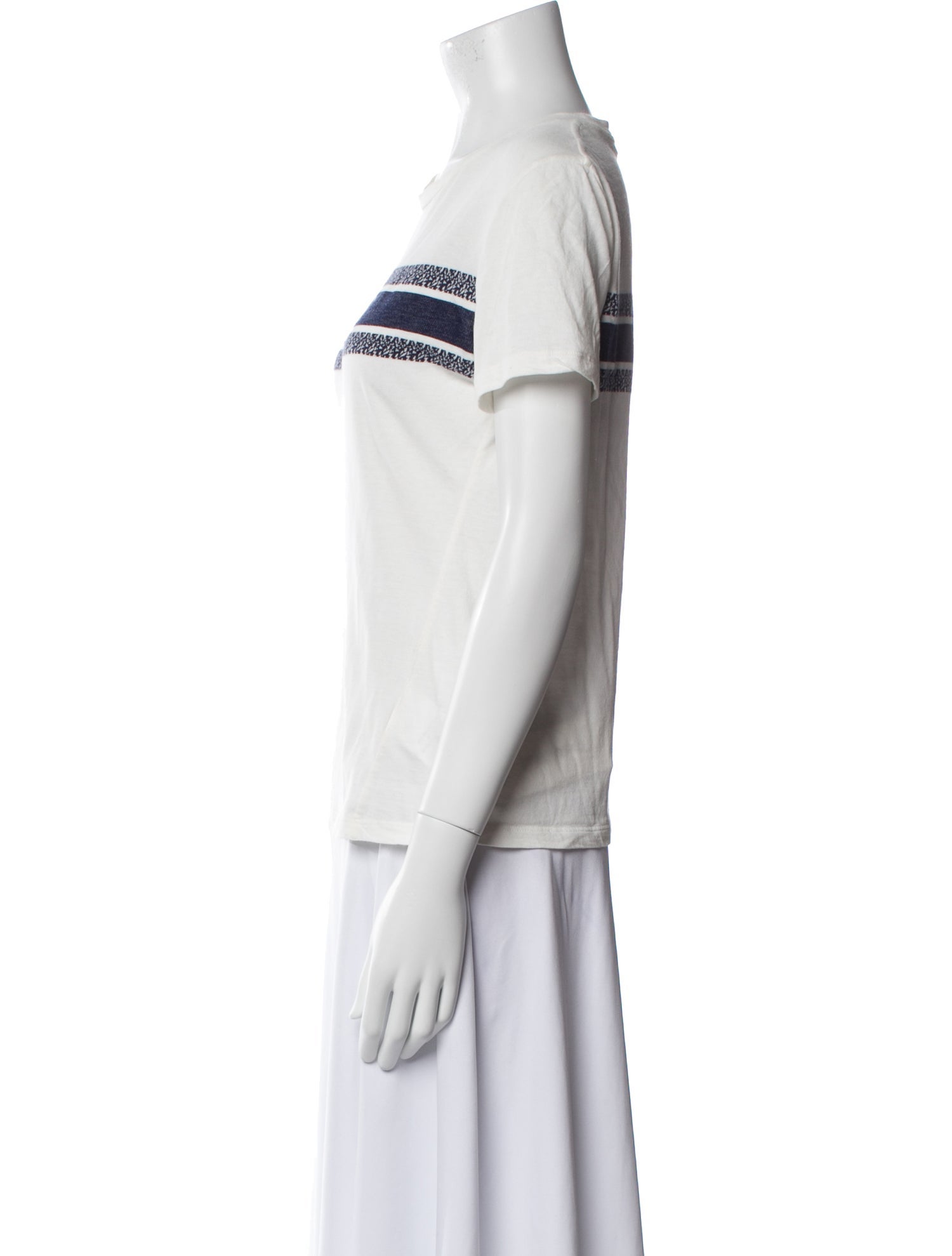 Christian Dior Graphic Print Crew Neck T-Shirt