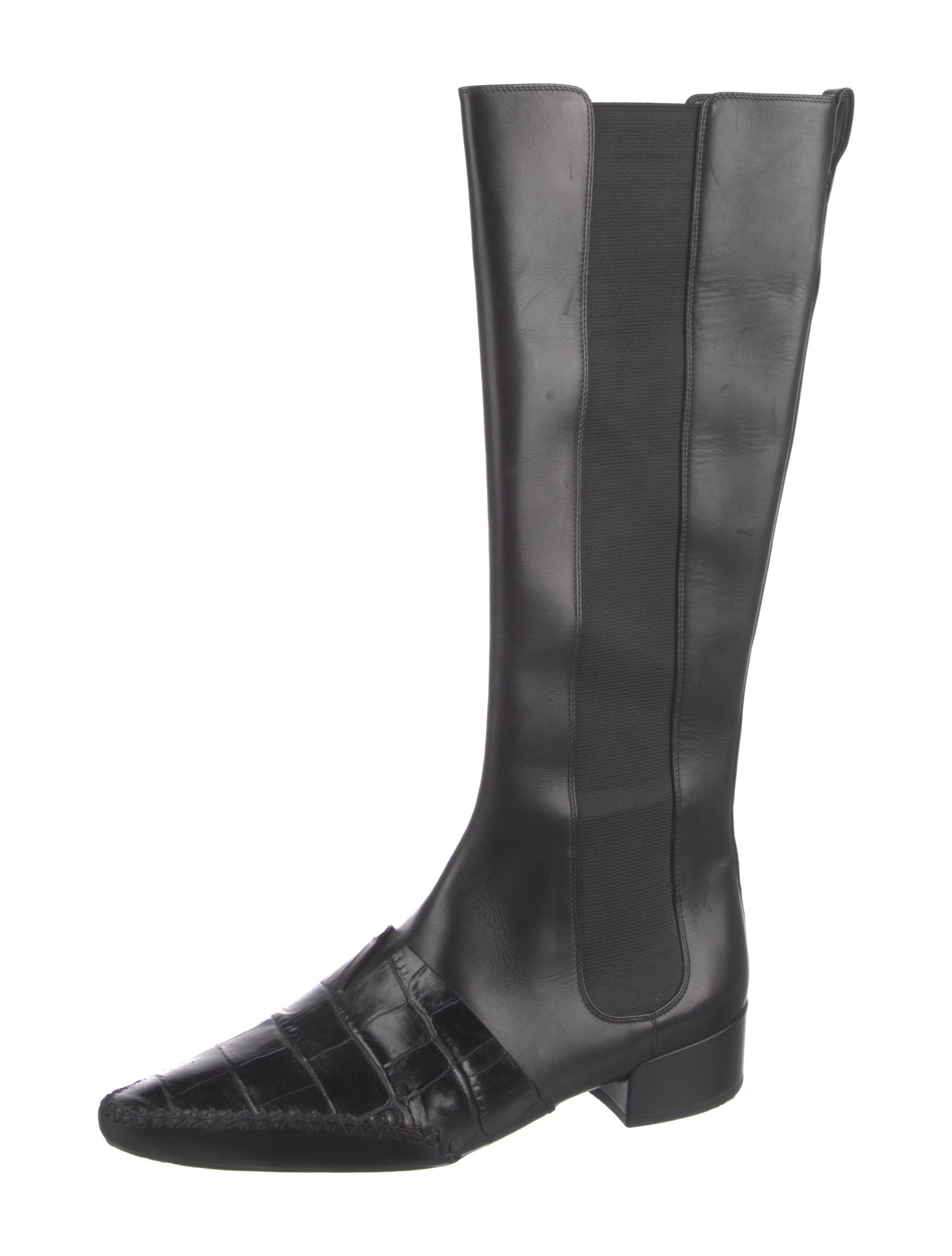 Christian Dior Leather Riding Boots