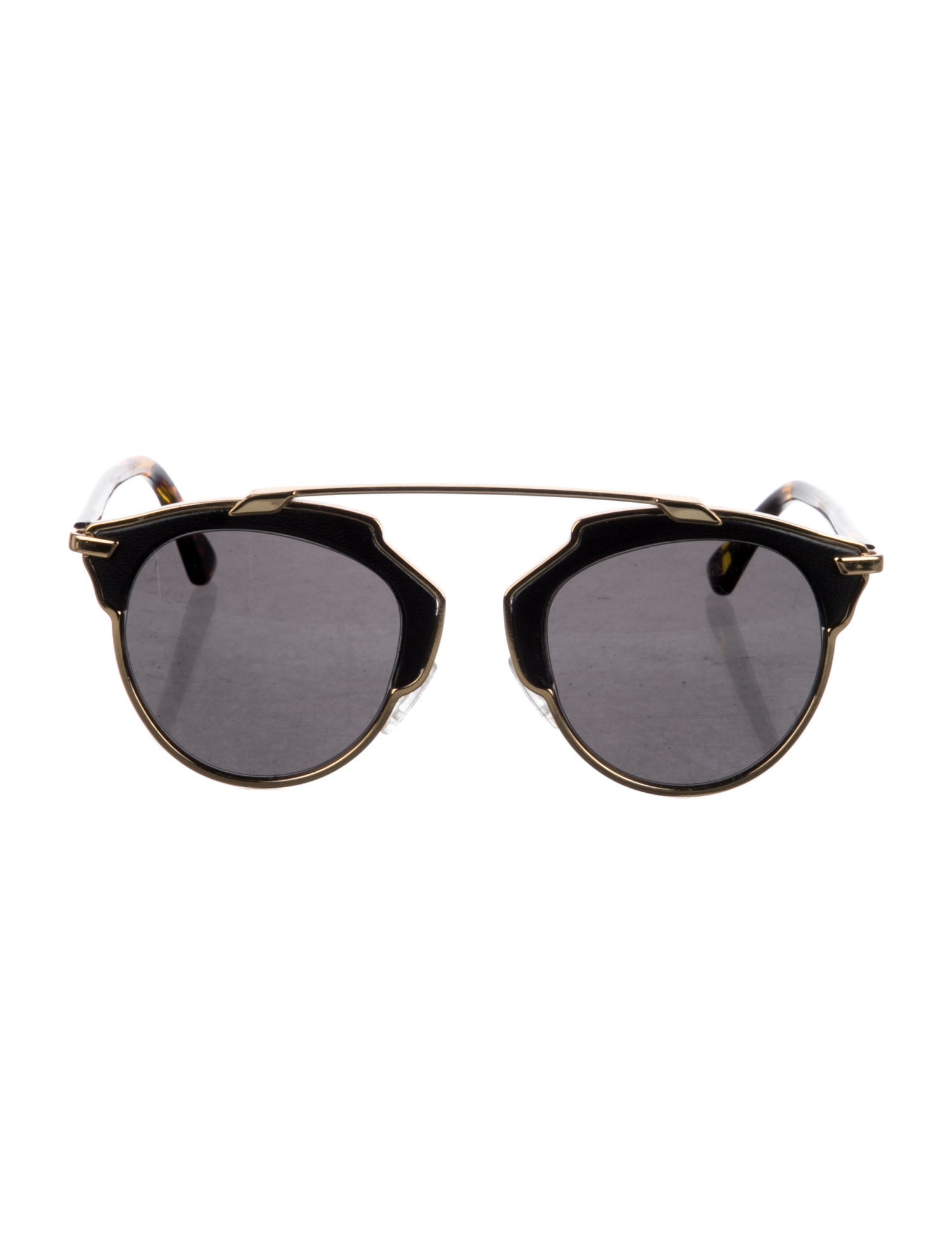 Christian Dior Round Tinted Sunglasses