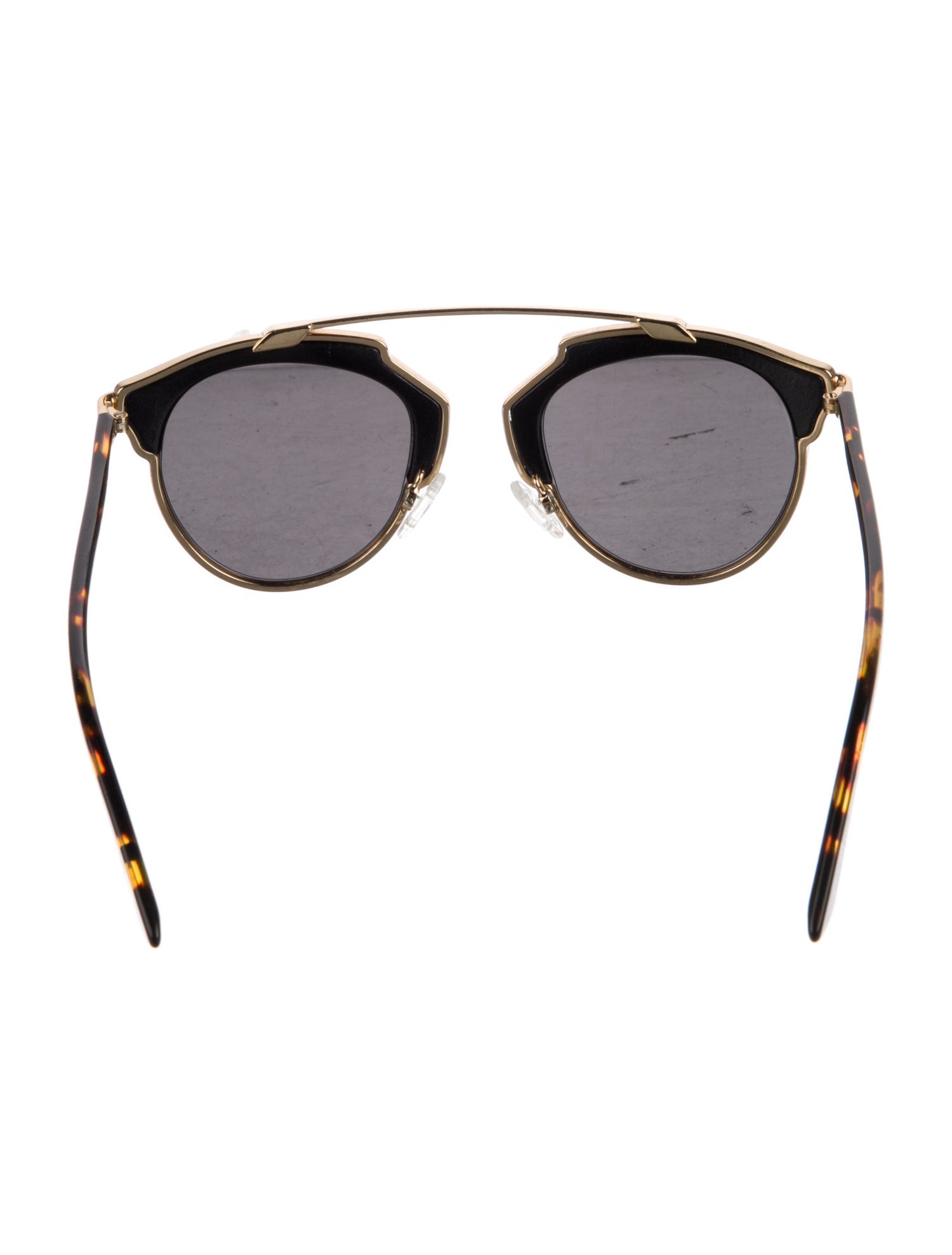 Christian Dior Round Tinted Sunglasses