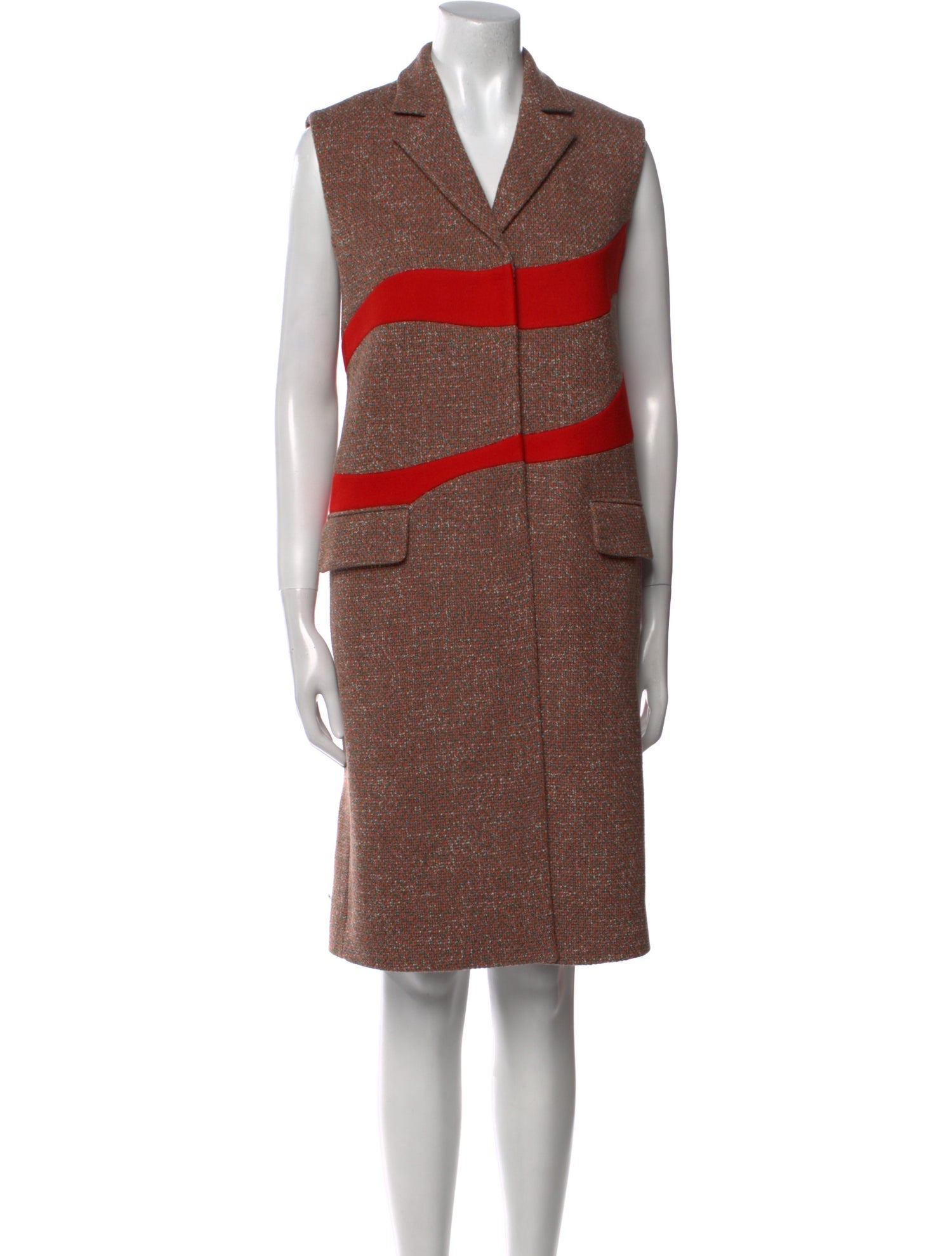 Christian Dior 2015 Tweed Pattern Vest
