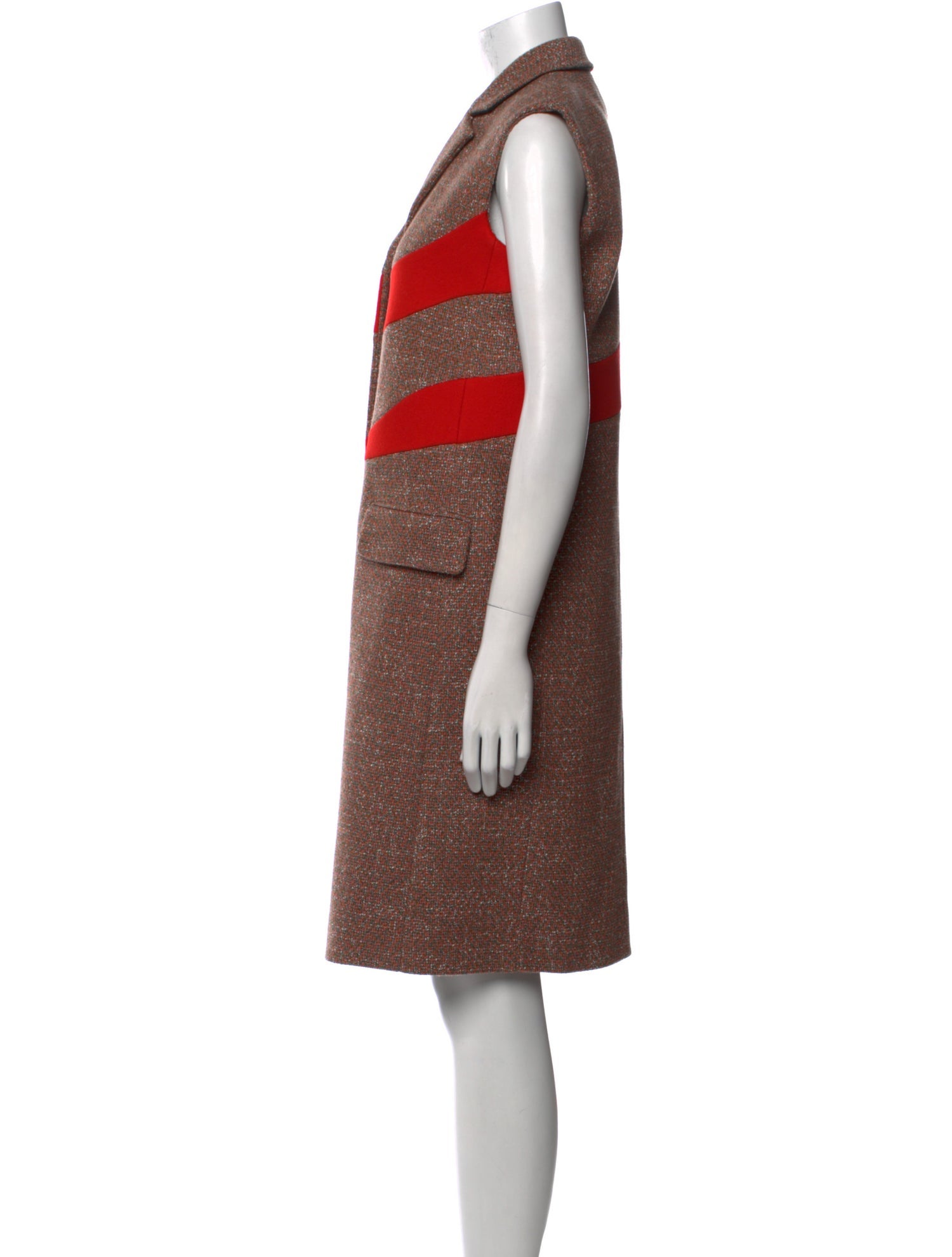 Christian Dior 2015 Tweed Pattern Vest