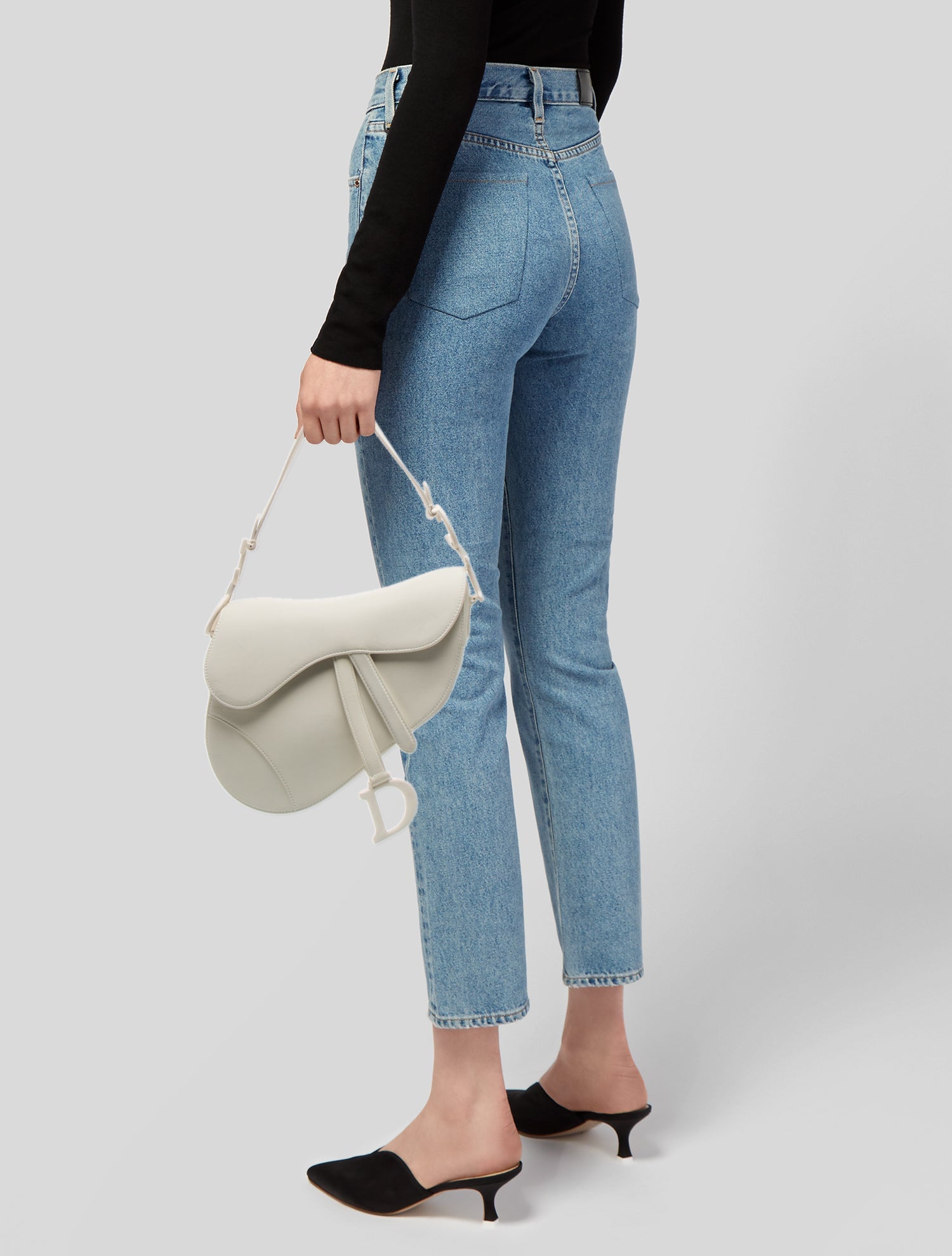 Christian Dior Leather Saddle