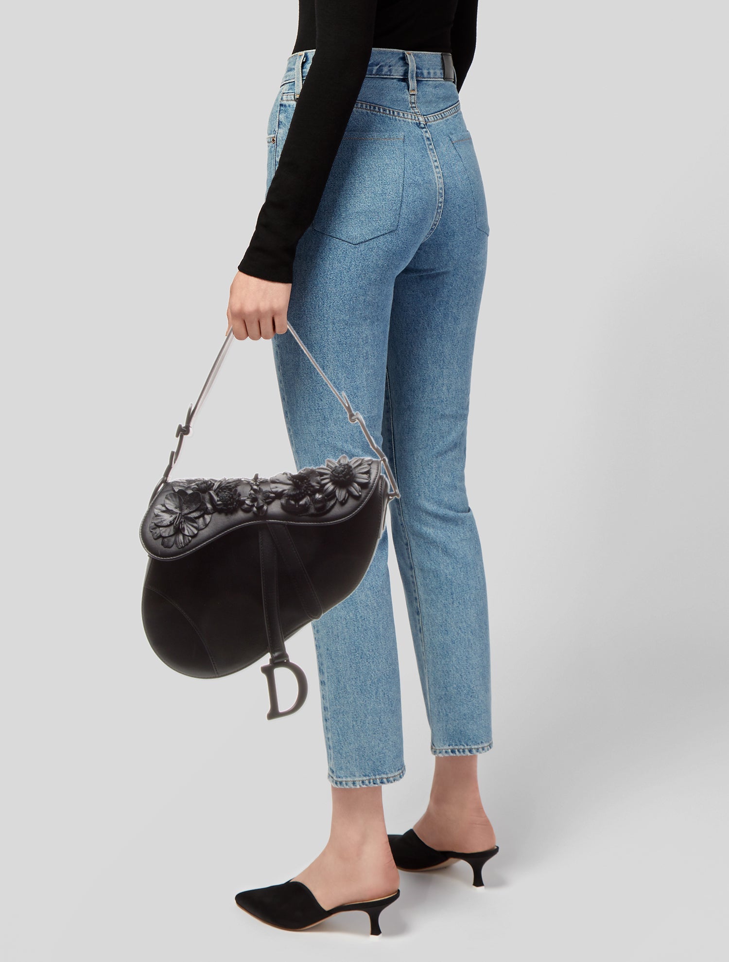 Christian Dior Leather Saddle