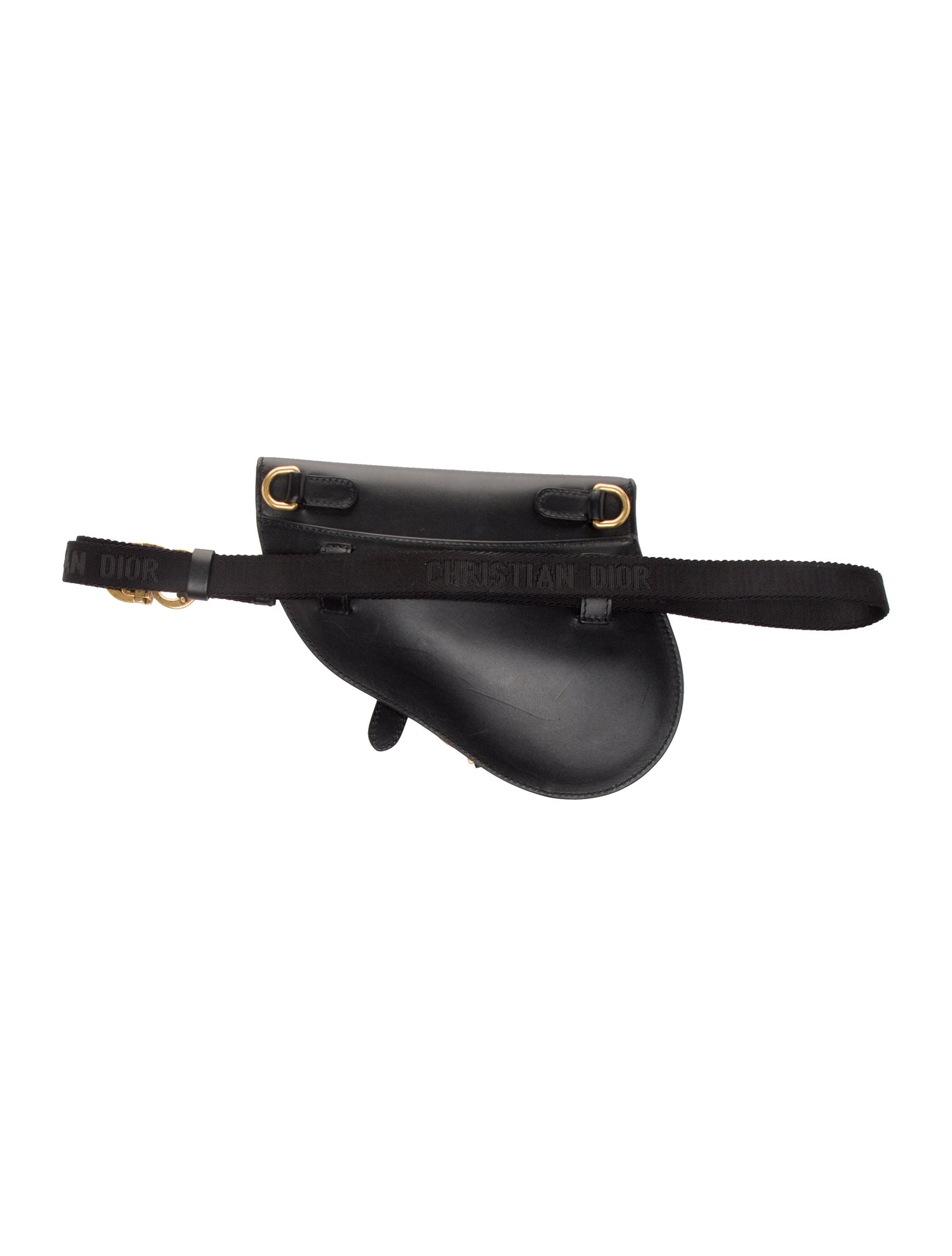 Christian Dior Leather Saddle