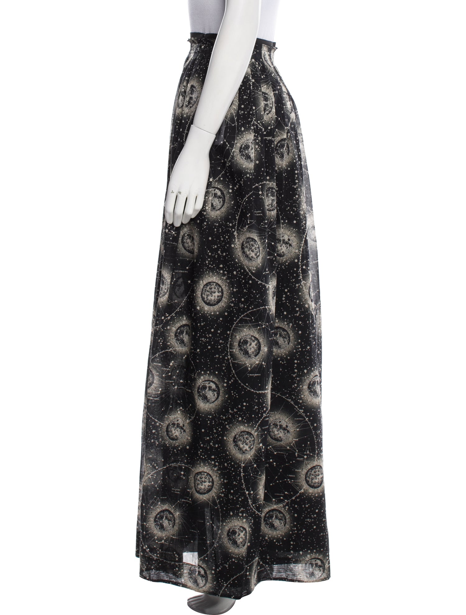 Christian Dior Printed Long Skirt w/ Tags