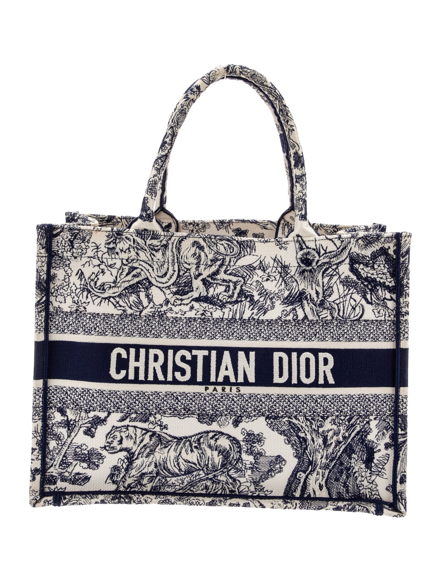Christian Dior Canvas Book Medium