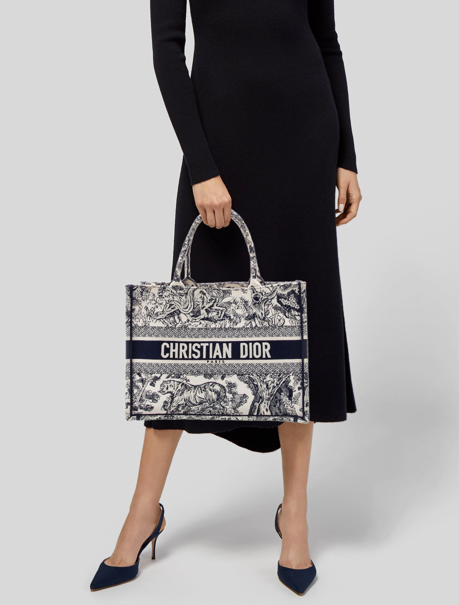 Christian Dior Canvas Book Medium