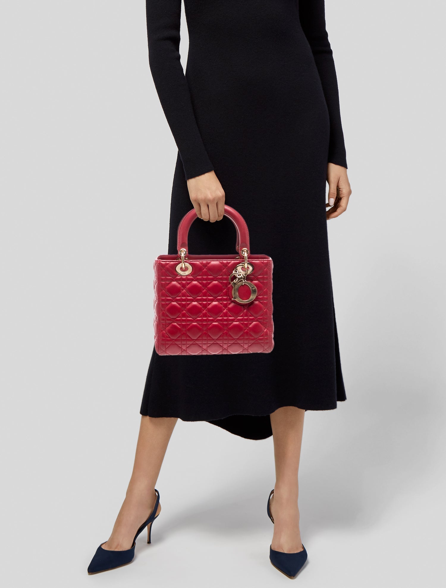 Christian Dior Cannage Lady Dior Medium