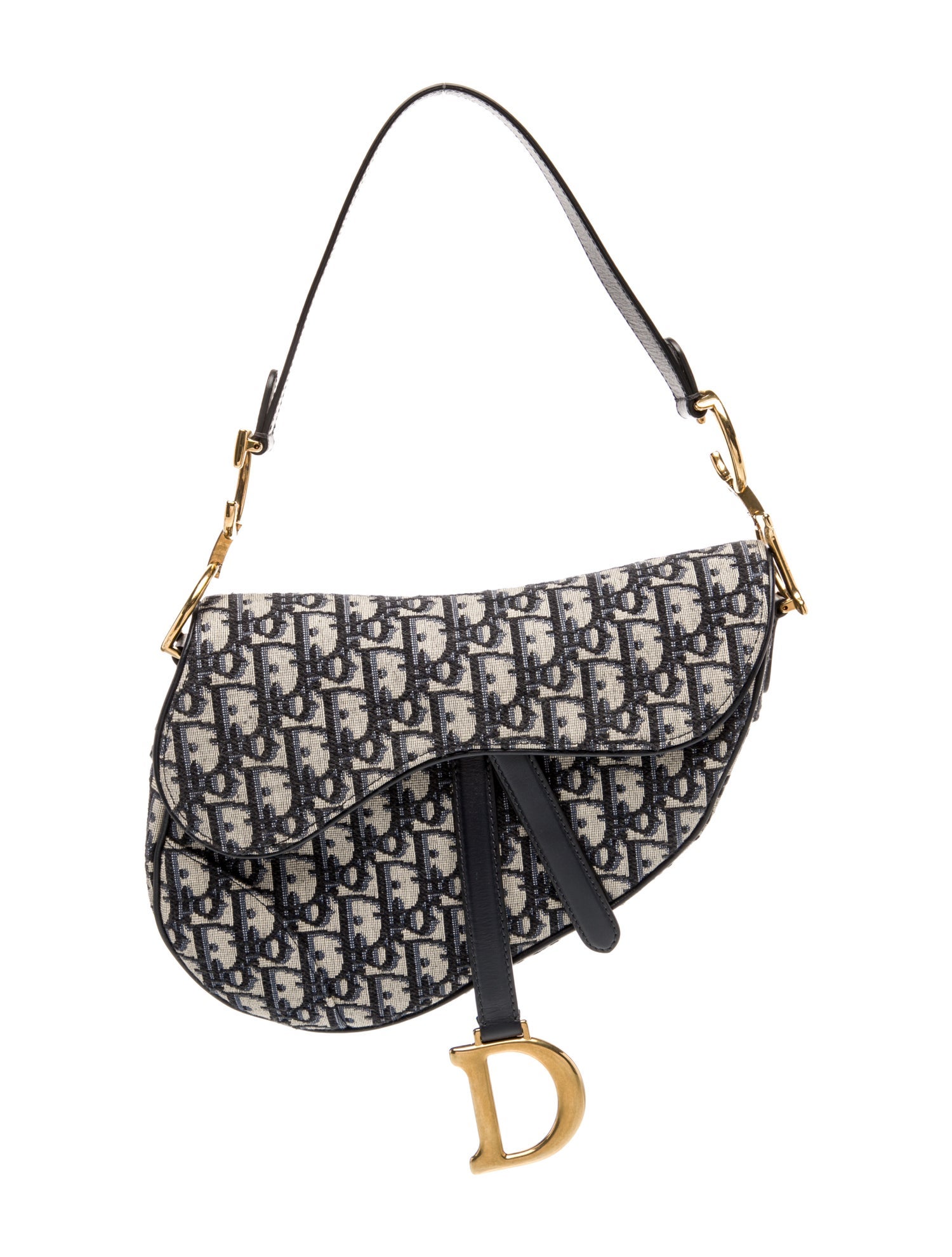 Christian Dior Oblique Jacquard Oblique Saddle