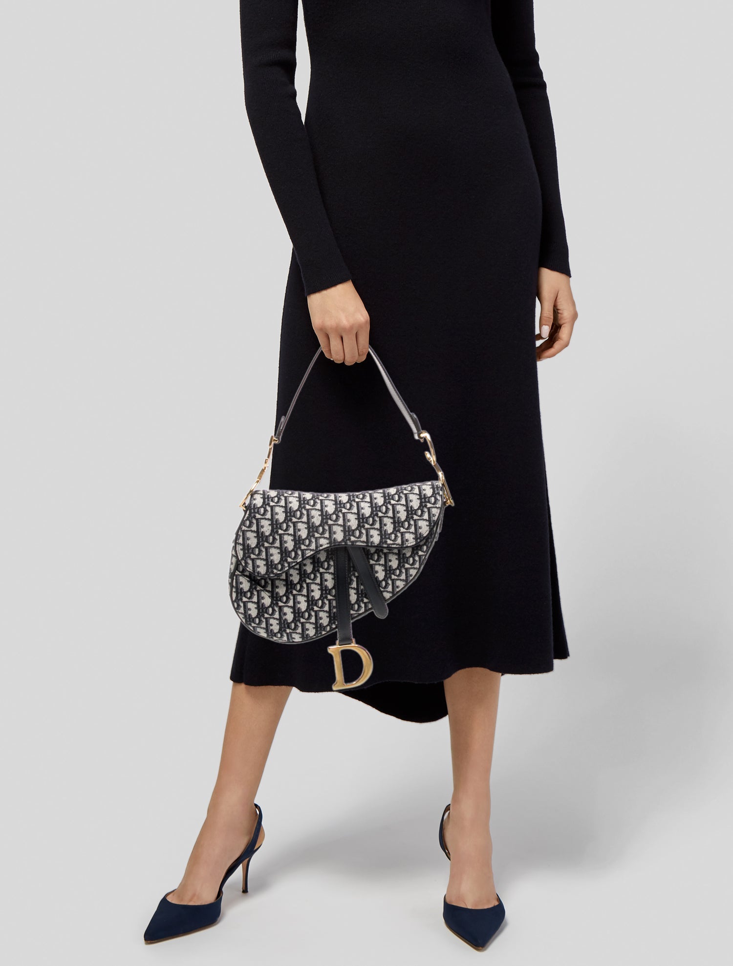 Christian Dior Oblique Jacquard Oblique Saddle