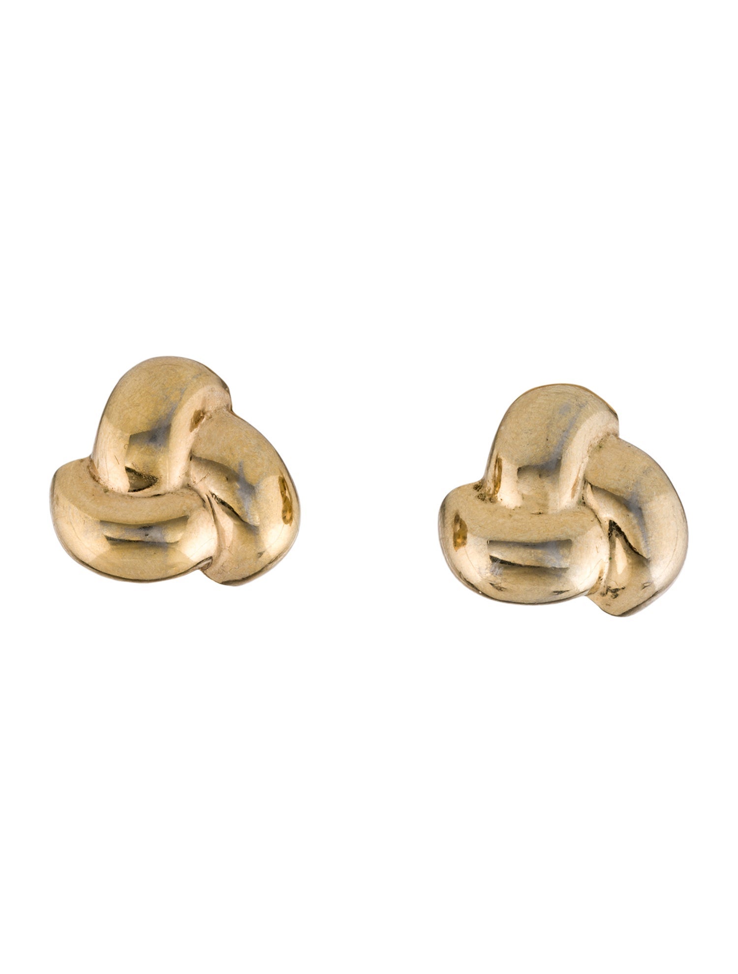 Christian Dior Vintage Knot Clip-On Earrings