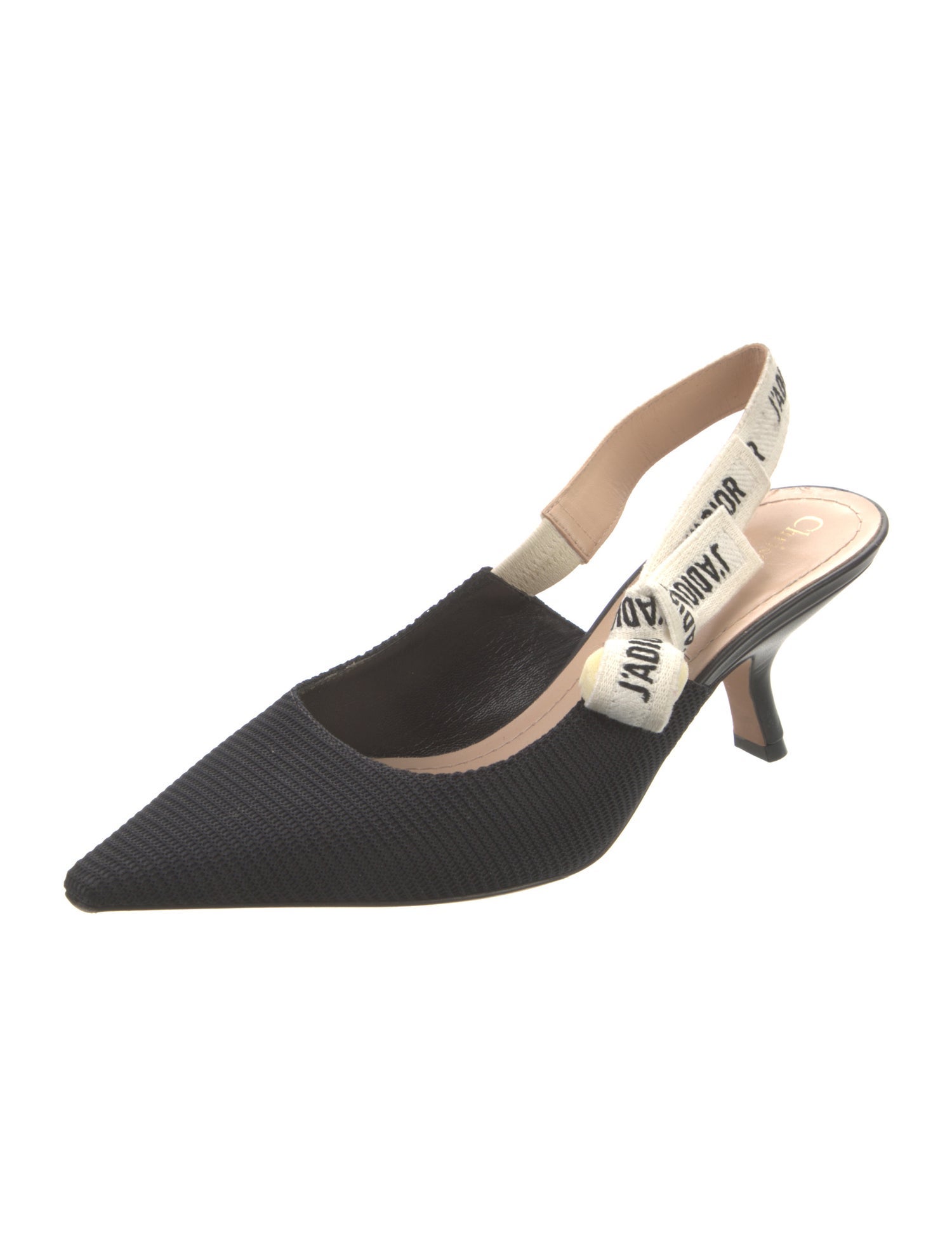 Christian Dior Printed Slingback Pumps
