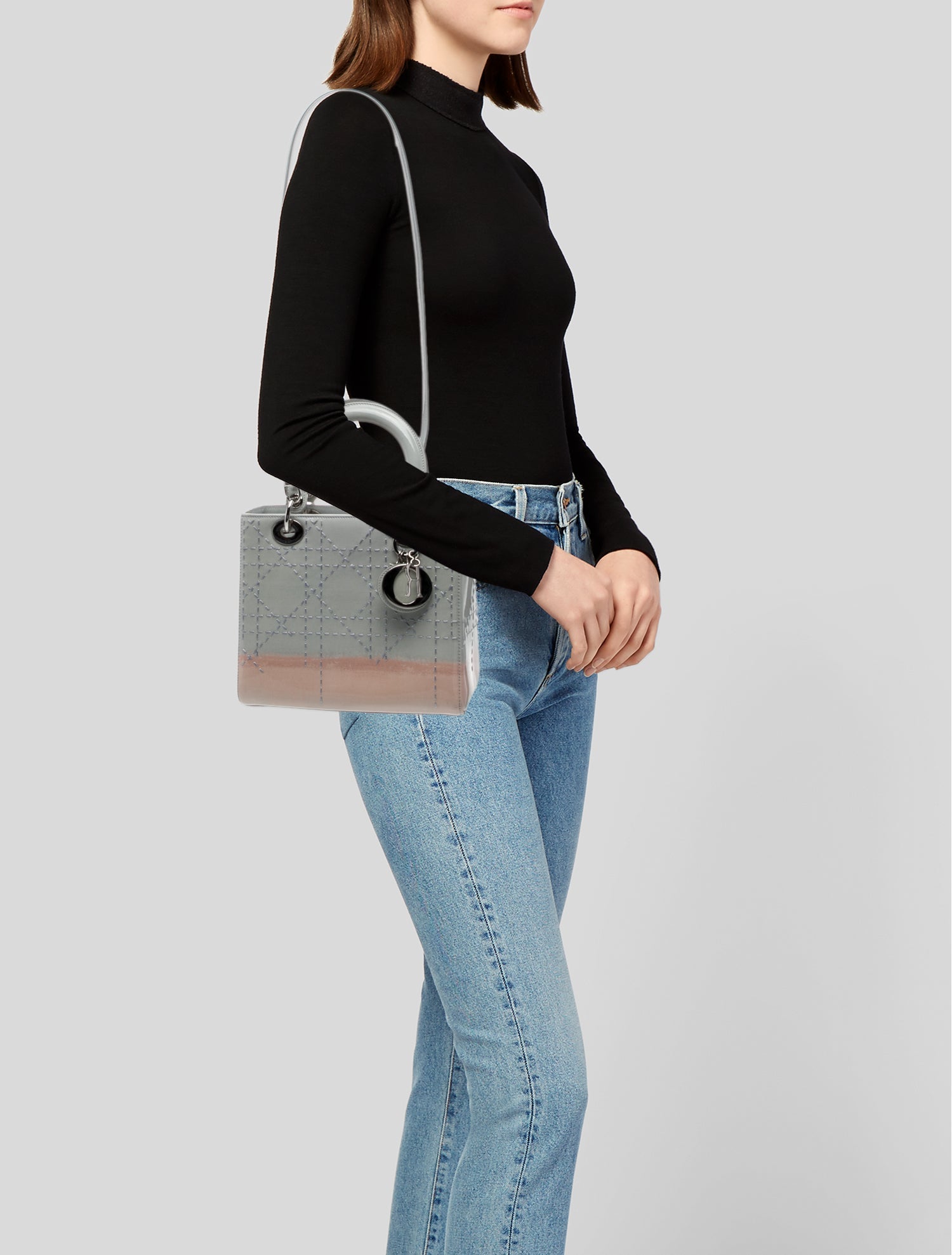 Christian Dior Cannage Lady Dior Medium