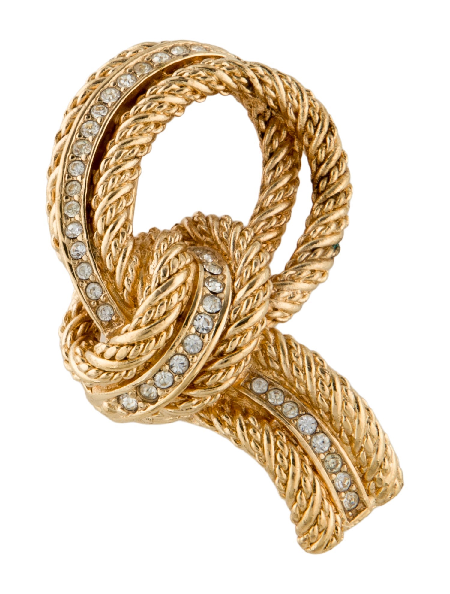 Christian Dior Vintage Crystal Brooch