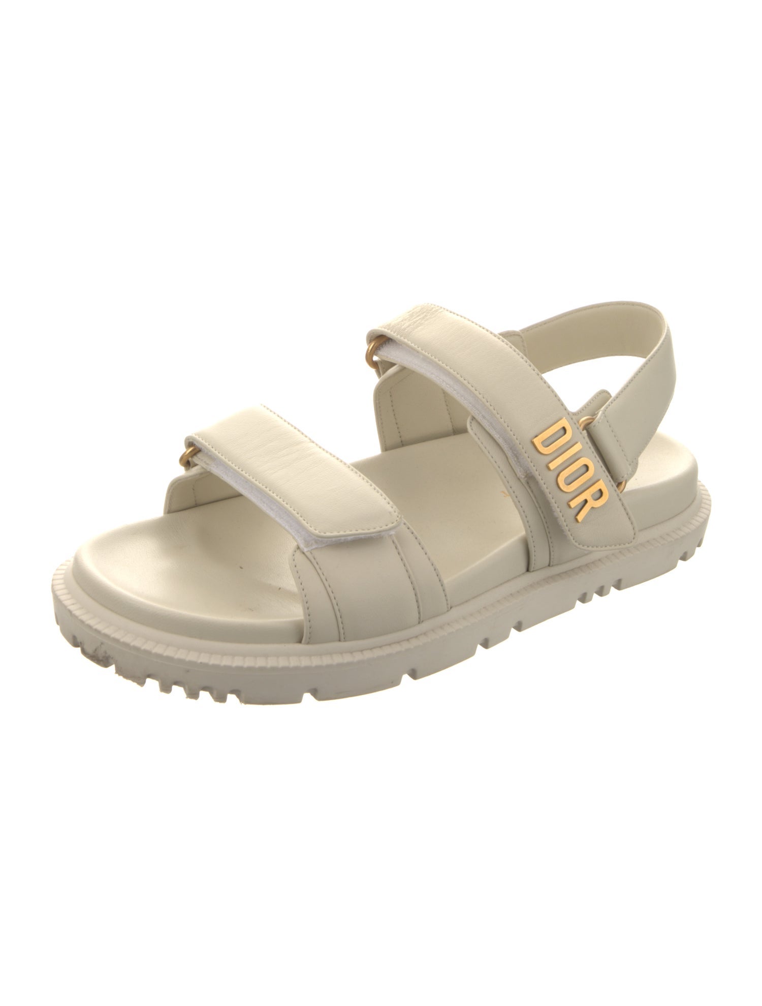 Christian Dior Leather Slingback Sandals