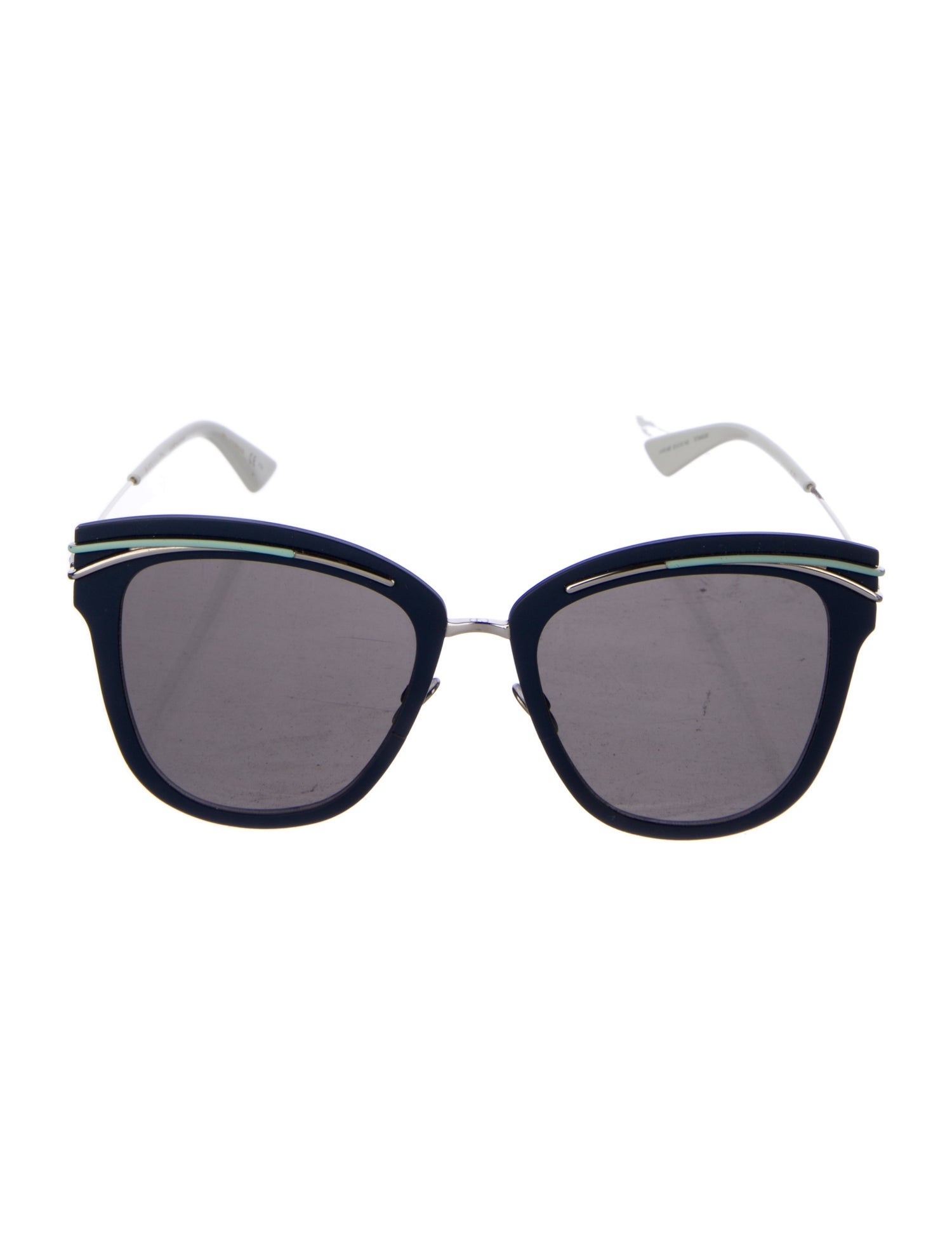 Christian Dior Oversize Mirrored Sunglasses
