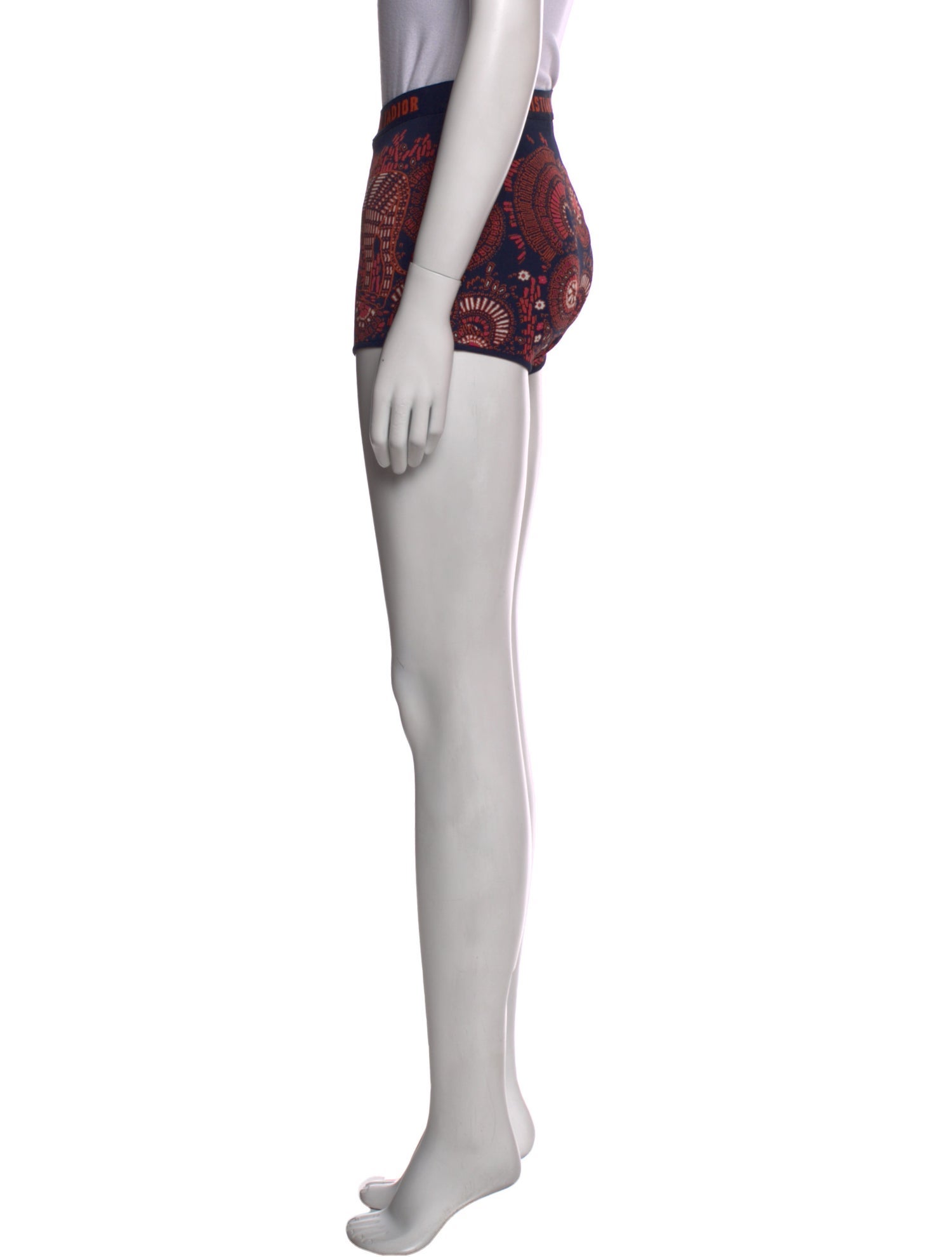 Christian Dior Printed Mini Shorts