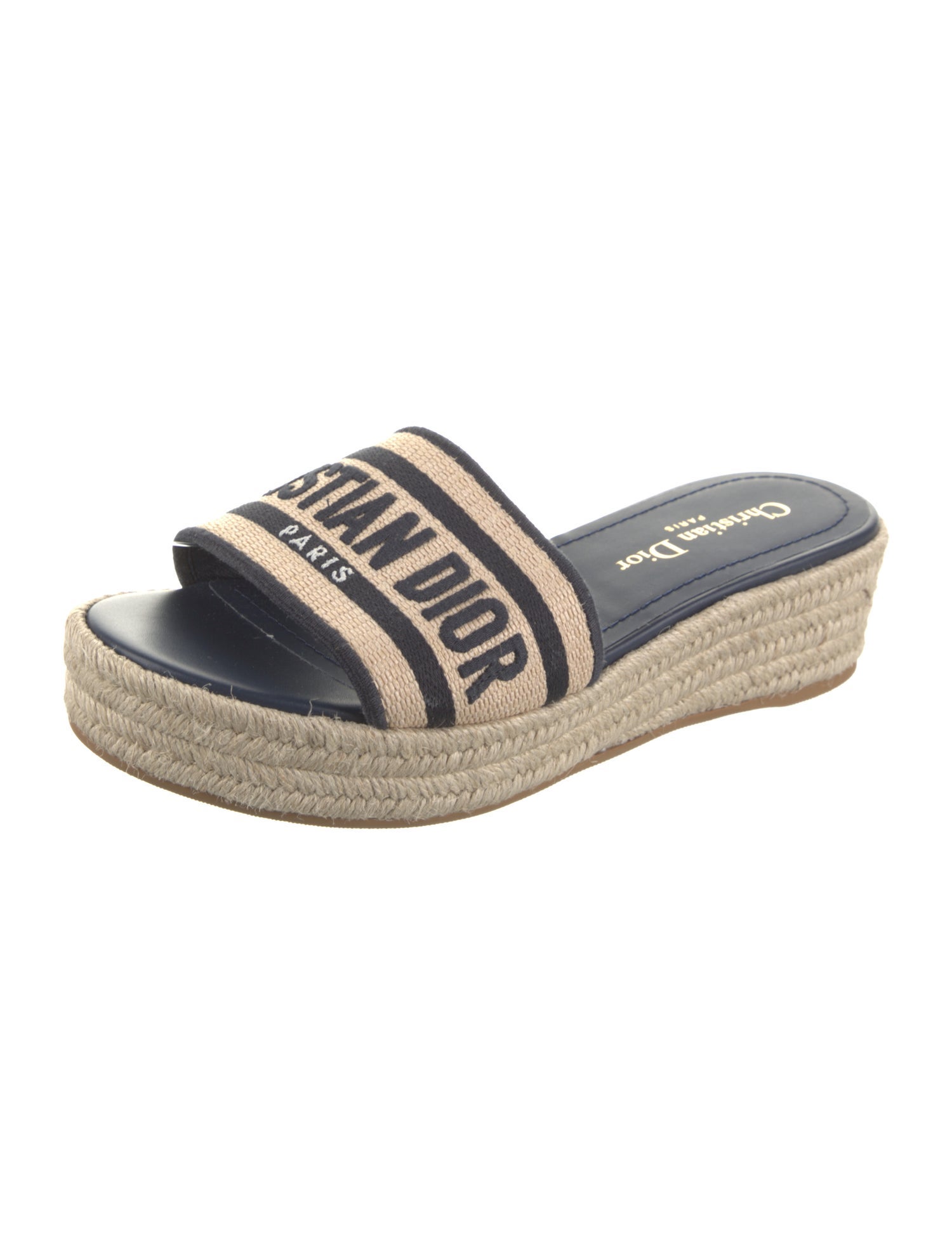 Christian Dior Canvas Printed Espadrilles