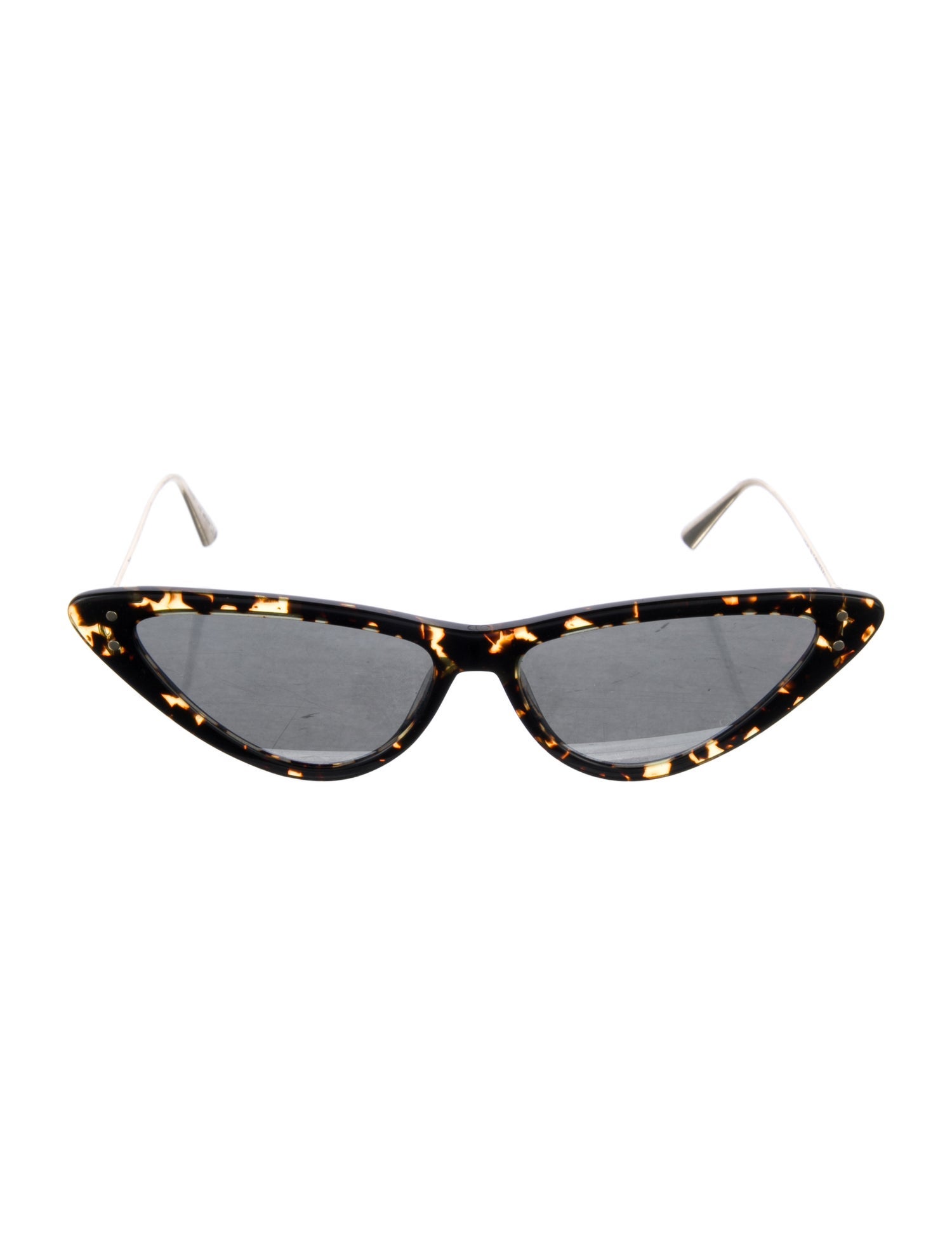 Christian Dior Cat-Eye Mirrored Sunglasses