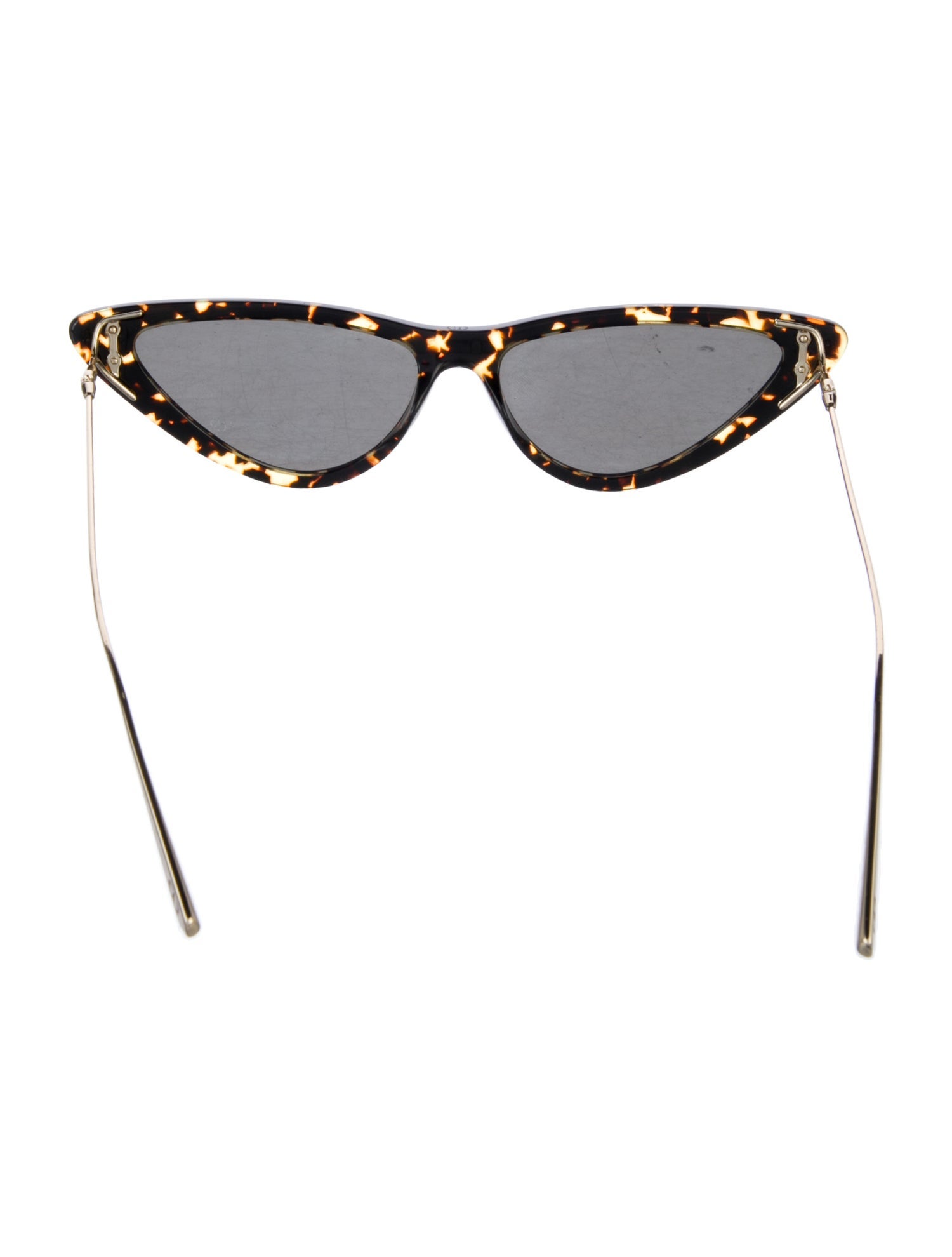 Christian Dior Cat-Eye Mirrored Sunglasses
