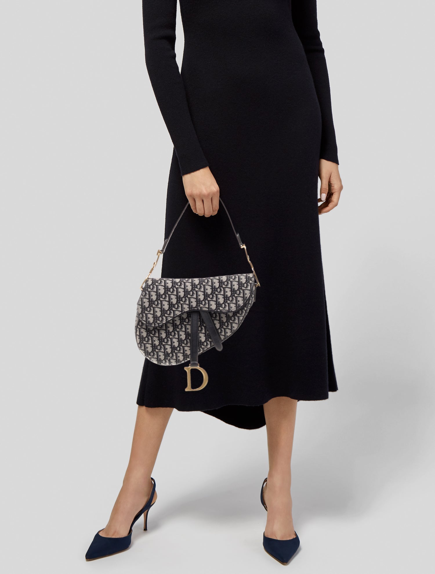 Christian Dior Oblique Jacquard Oblique Saddle