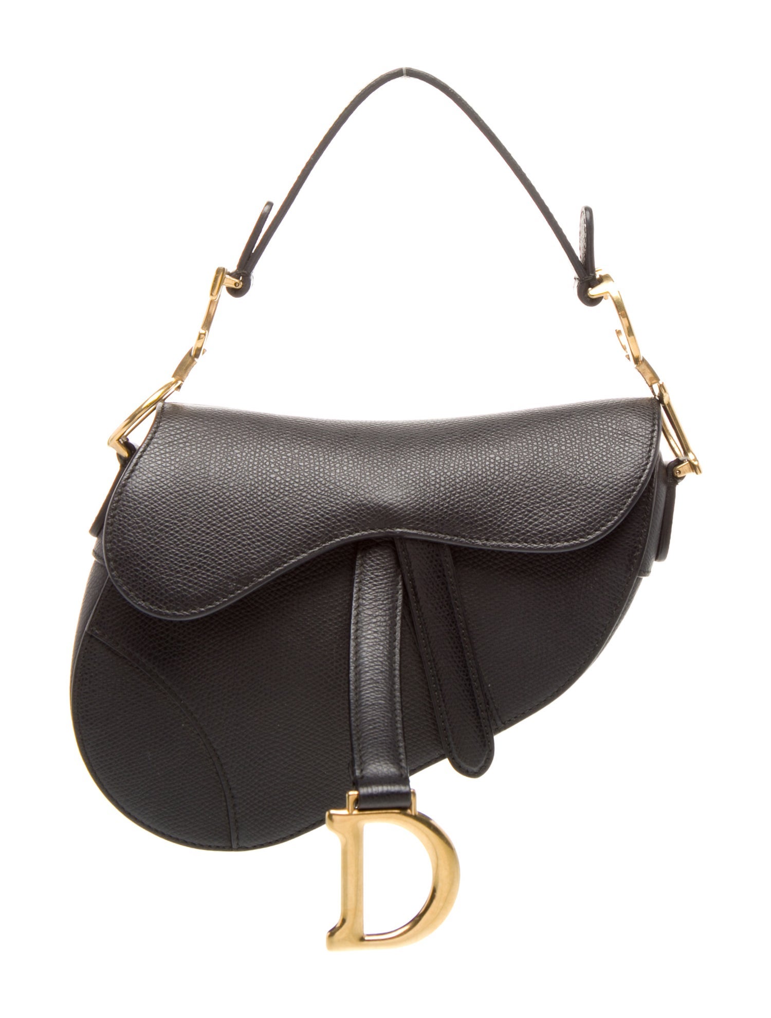 Christian Dior Leather Saddle Mini